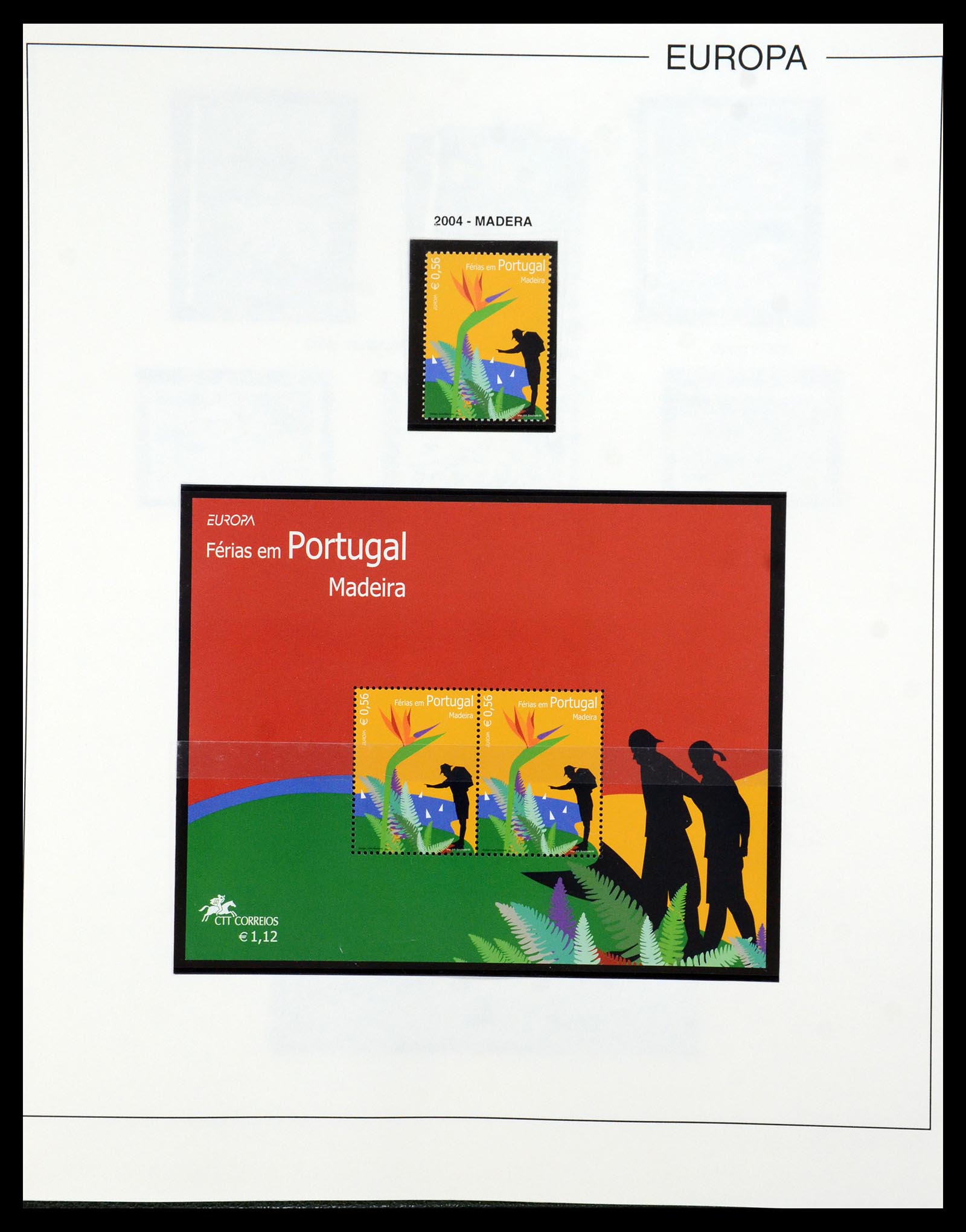 35872 425 - Postzegelverzameling 35872 Europa CEPT 1956-2006.