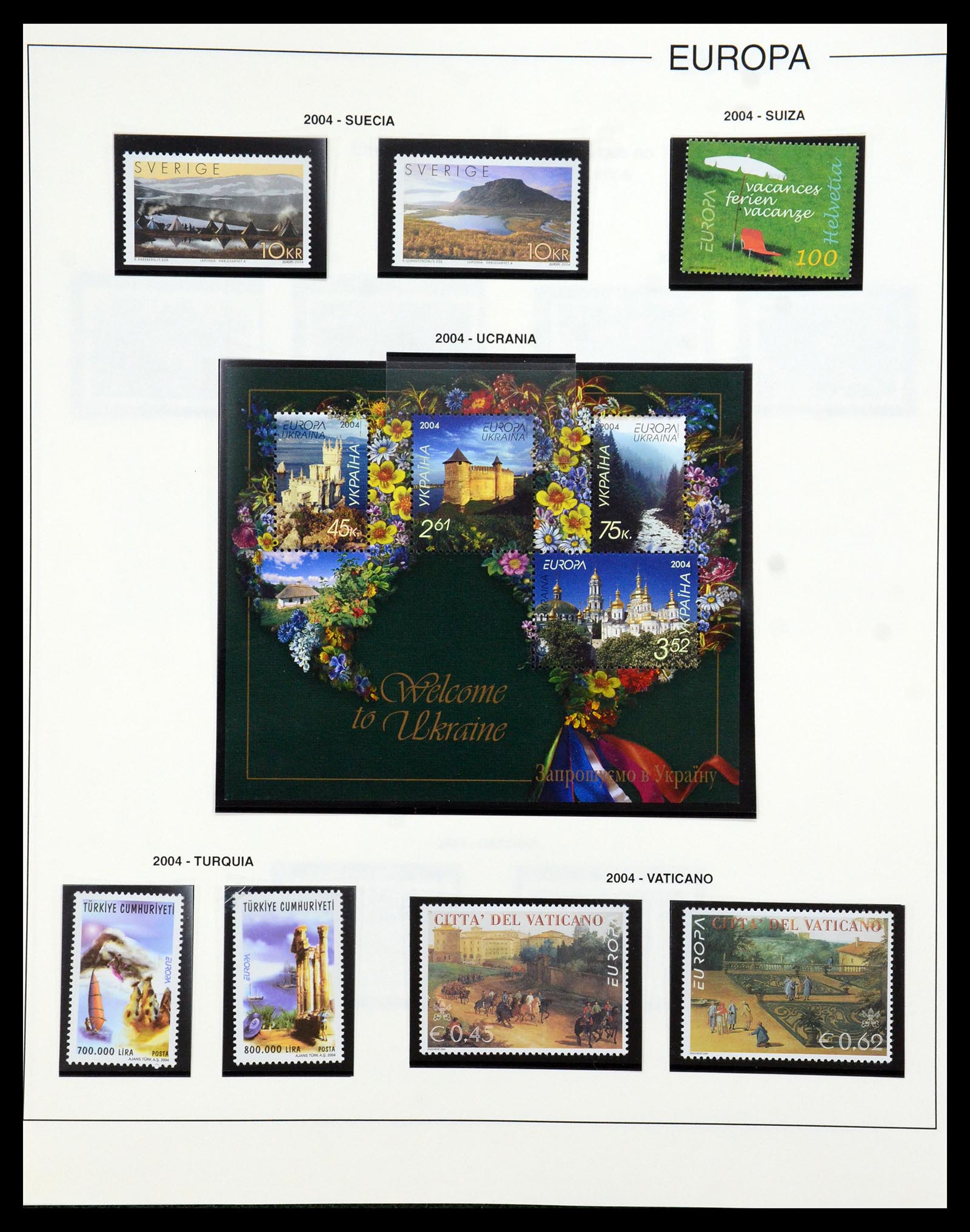35872 428 - Postzegelverzameling 35872 Europa CEPT 1956-2006.