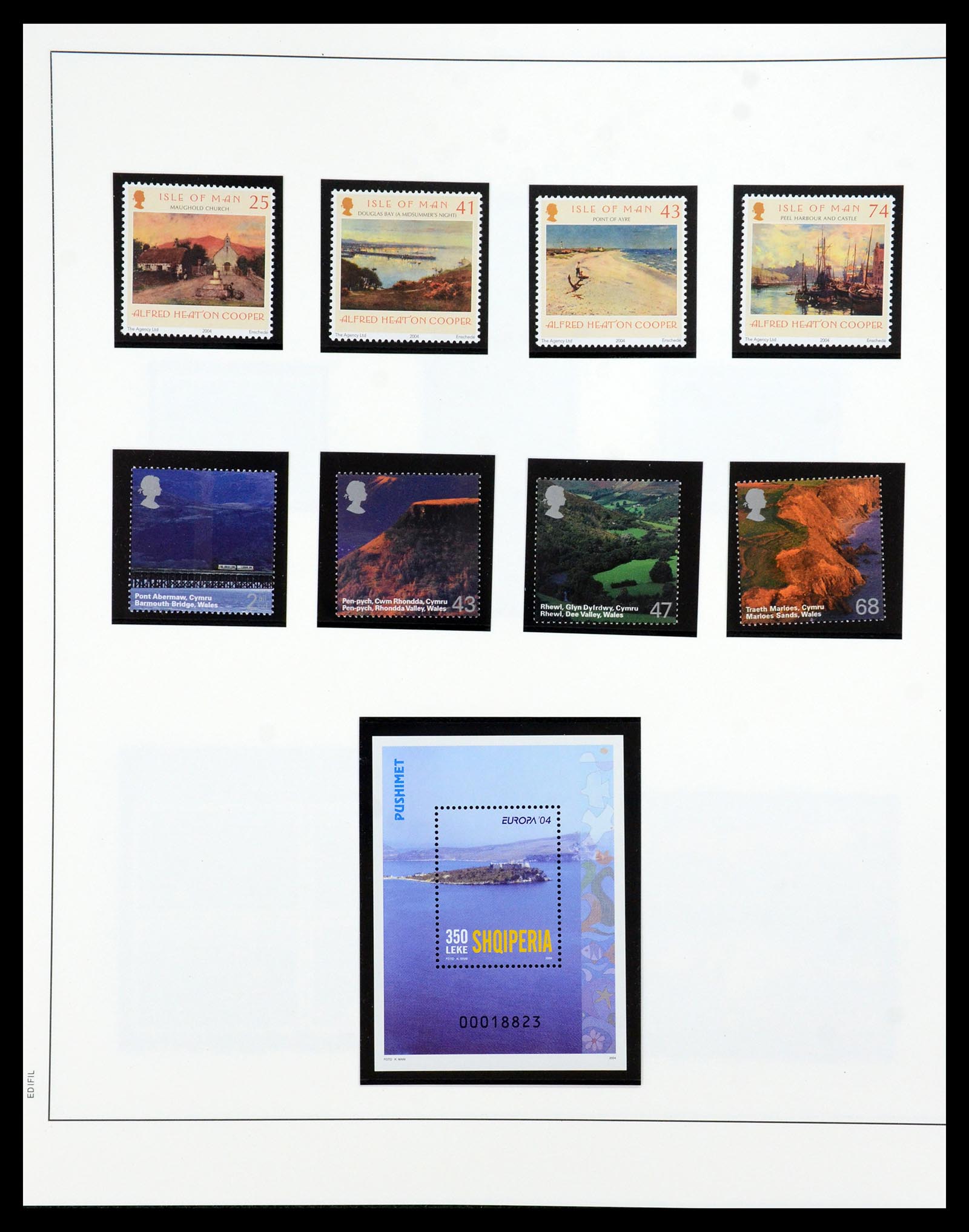 35872 430 - Postzegelverzameling 35872 Europa CEPT 1956-2006.