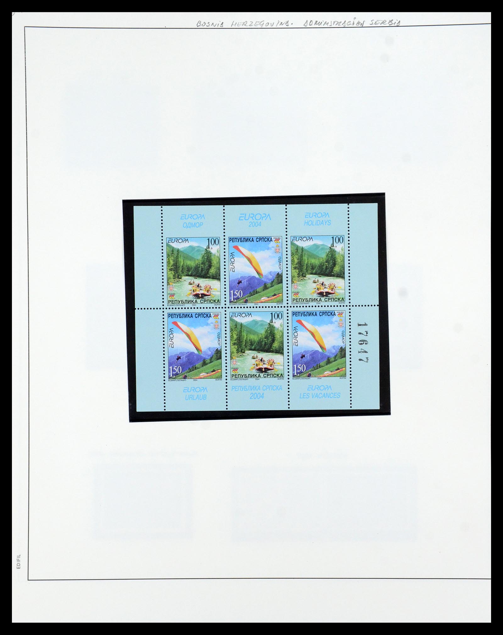 35872 434 - Postzegelverzameling 35872 Europa CEPT 1956-2006.