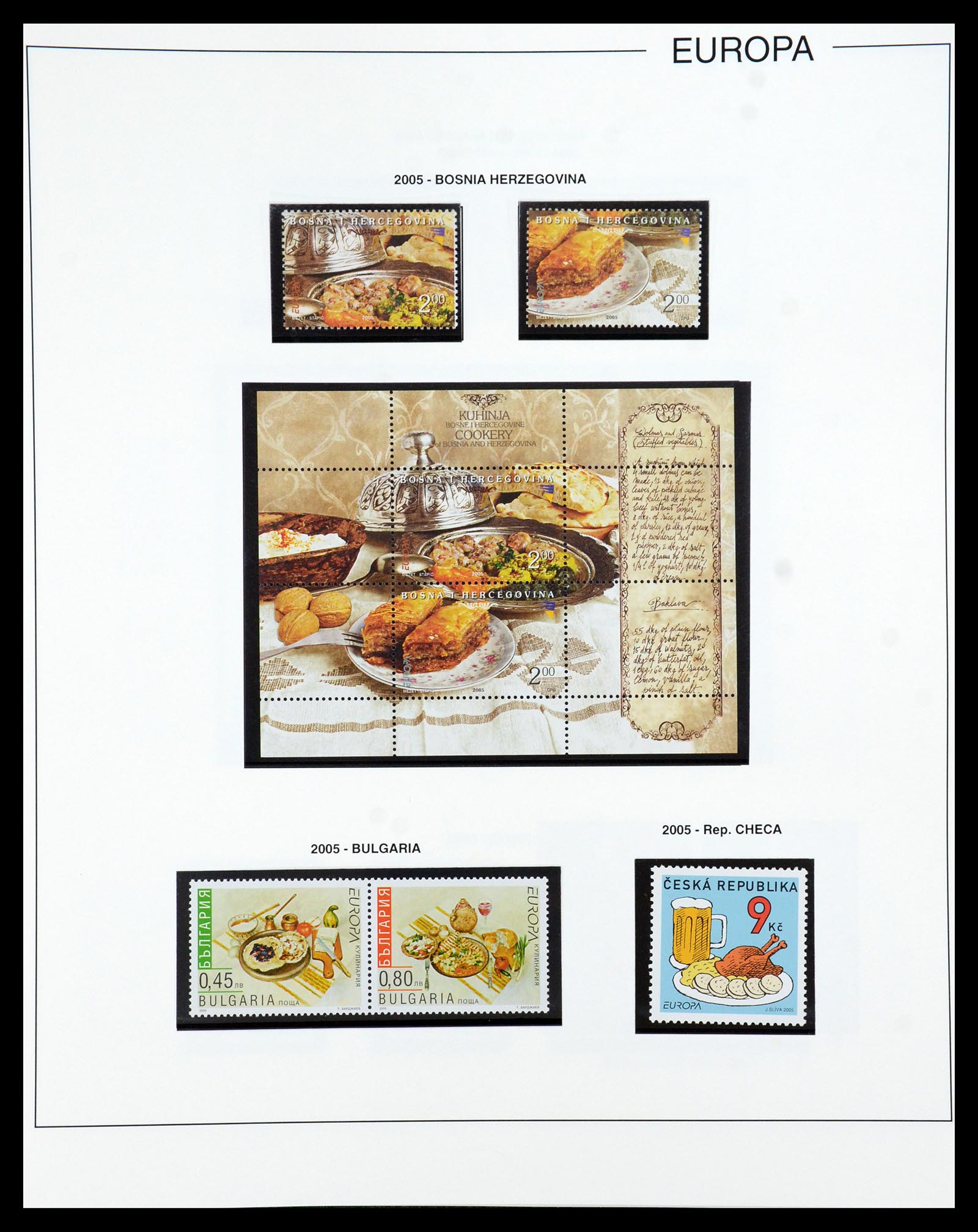 35872 437 - Postzegelverzameling 35872 Europa CEPT 1956-2006.