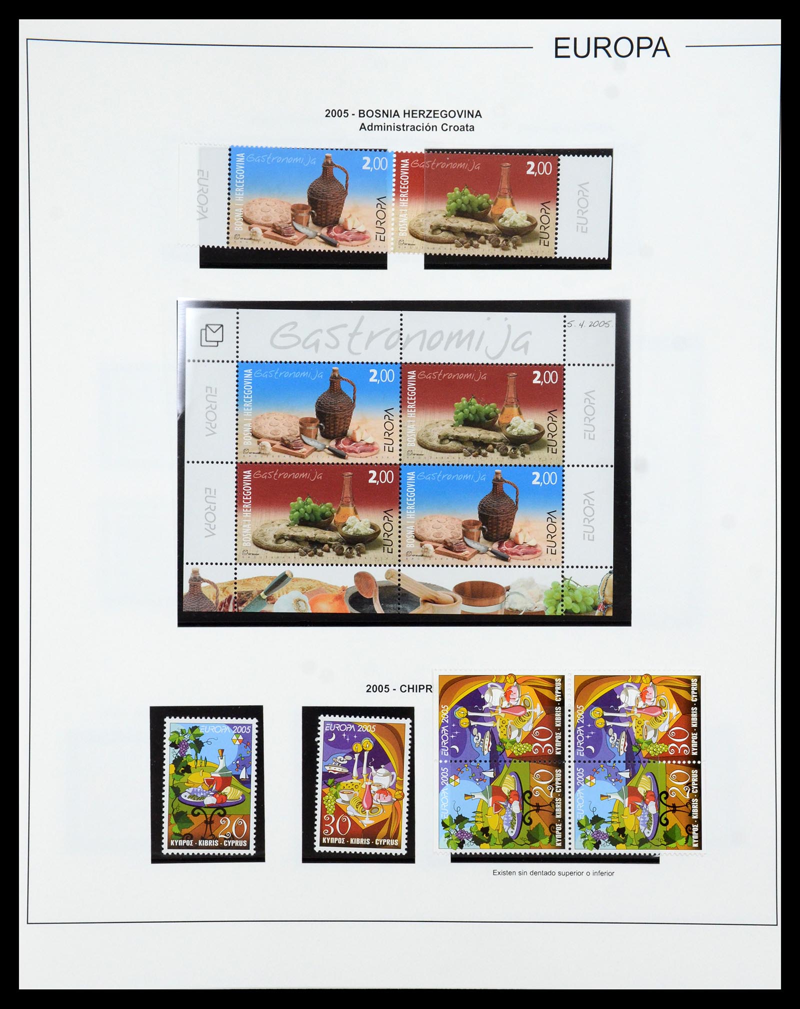 35872 438 - Postzegelverzameling 35872 Europa CEPT 1956-2006.
