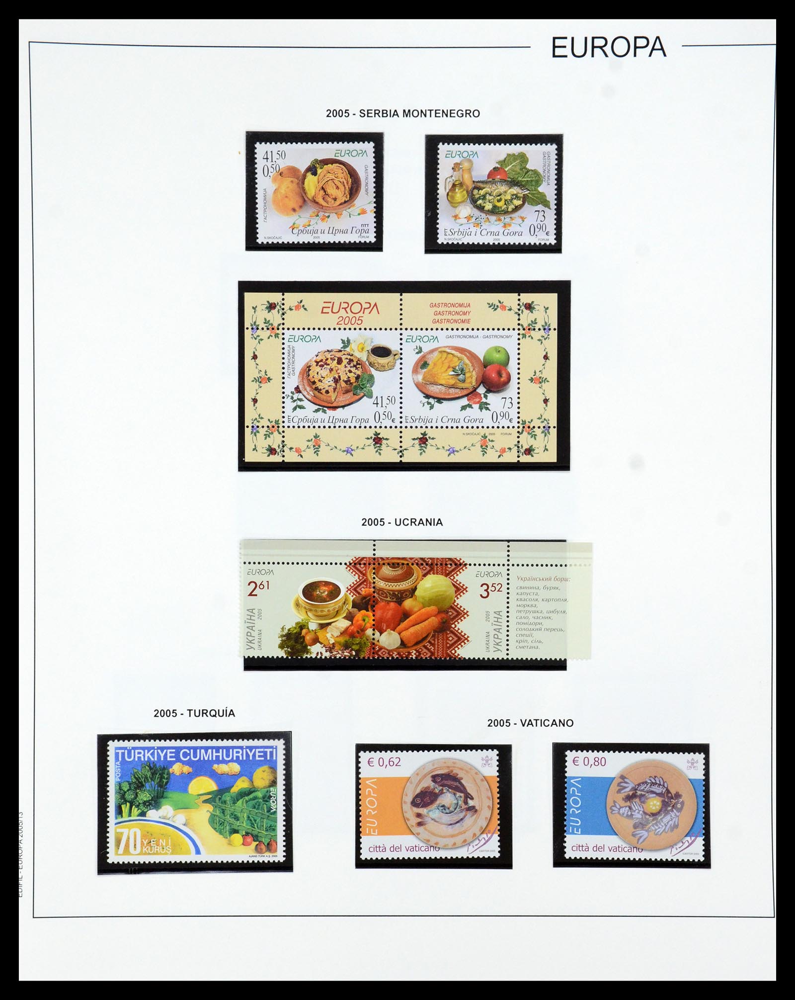 35872 447 - Postzegelverzameling 35872 Europa CEPT 1956-2006.