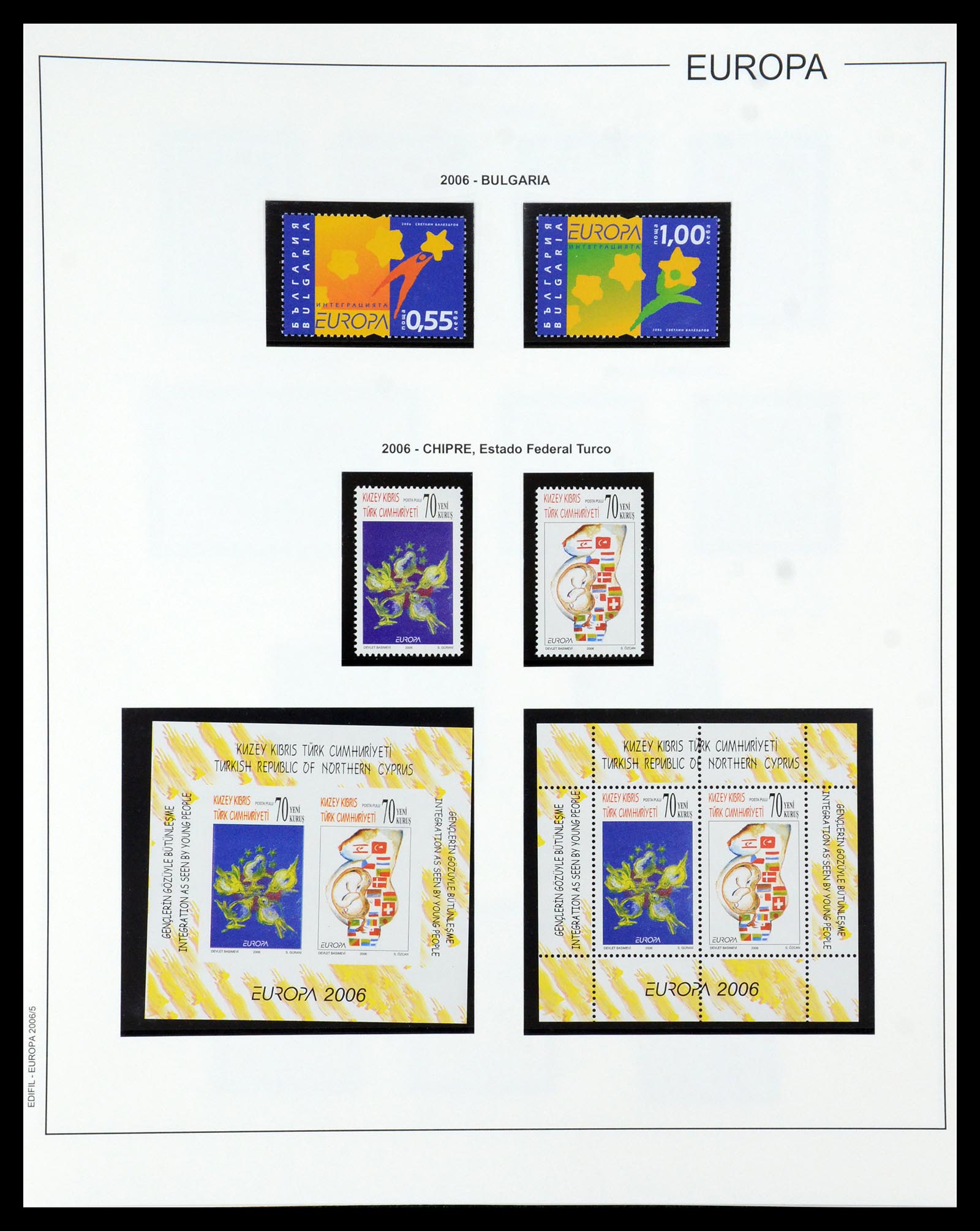 35872 458 - Postzegelverzameling 35872 Europa CEPT 1956-2006.