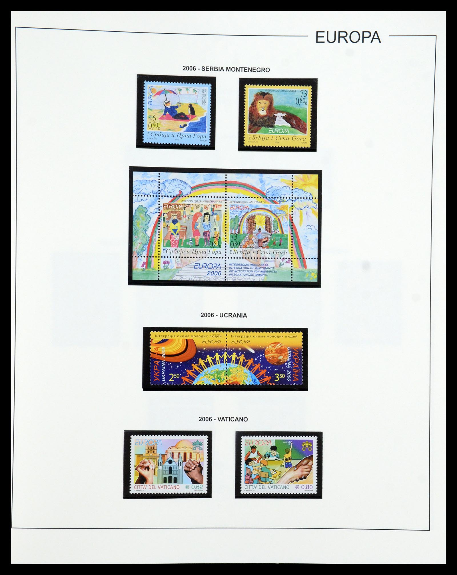 35872 468 - Postzegelverzameling 35872 Europa CEPT 1956-2006.