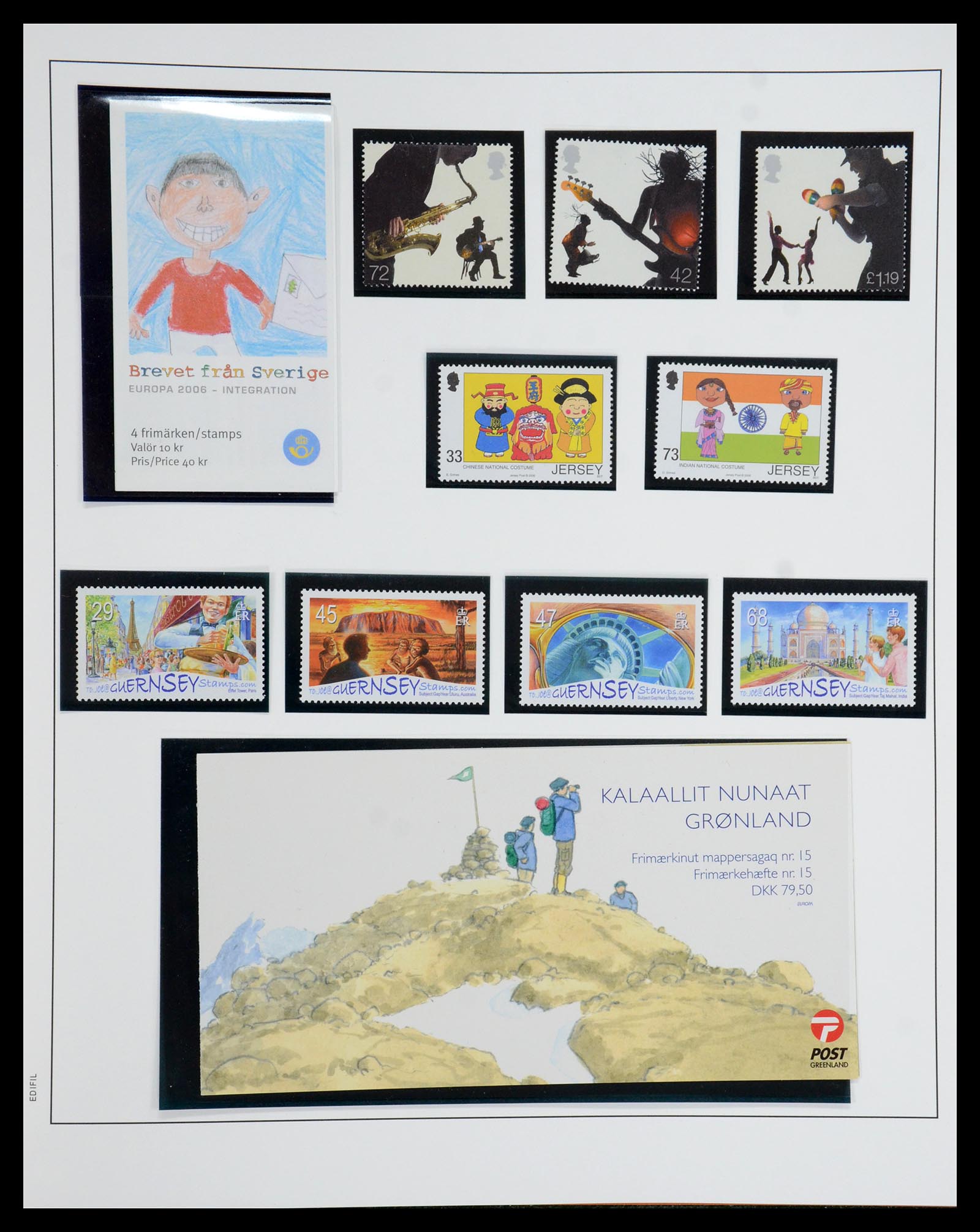 35872 472 - Postzegelverzameling 35872 Europa CEPT 1956-2006.