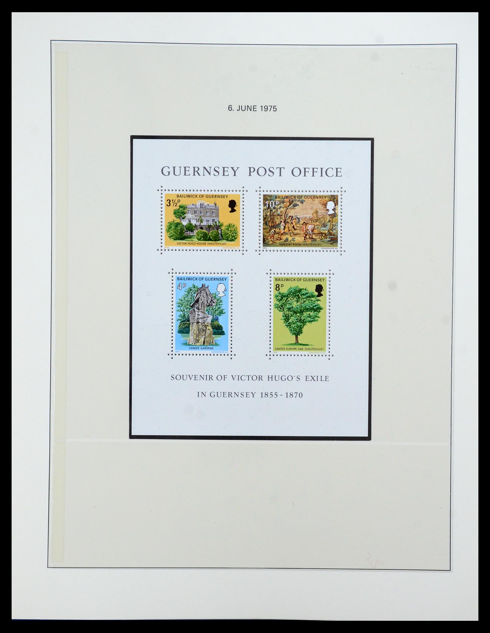 35873 014 - Stamp Collection 35873 Guernsey 1941-2005.