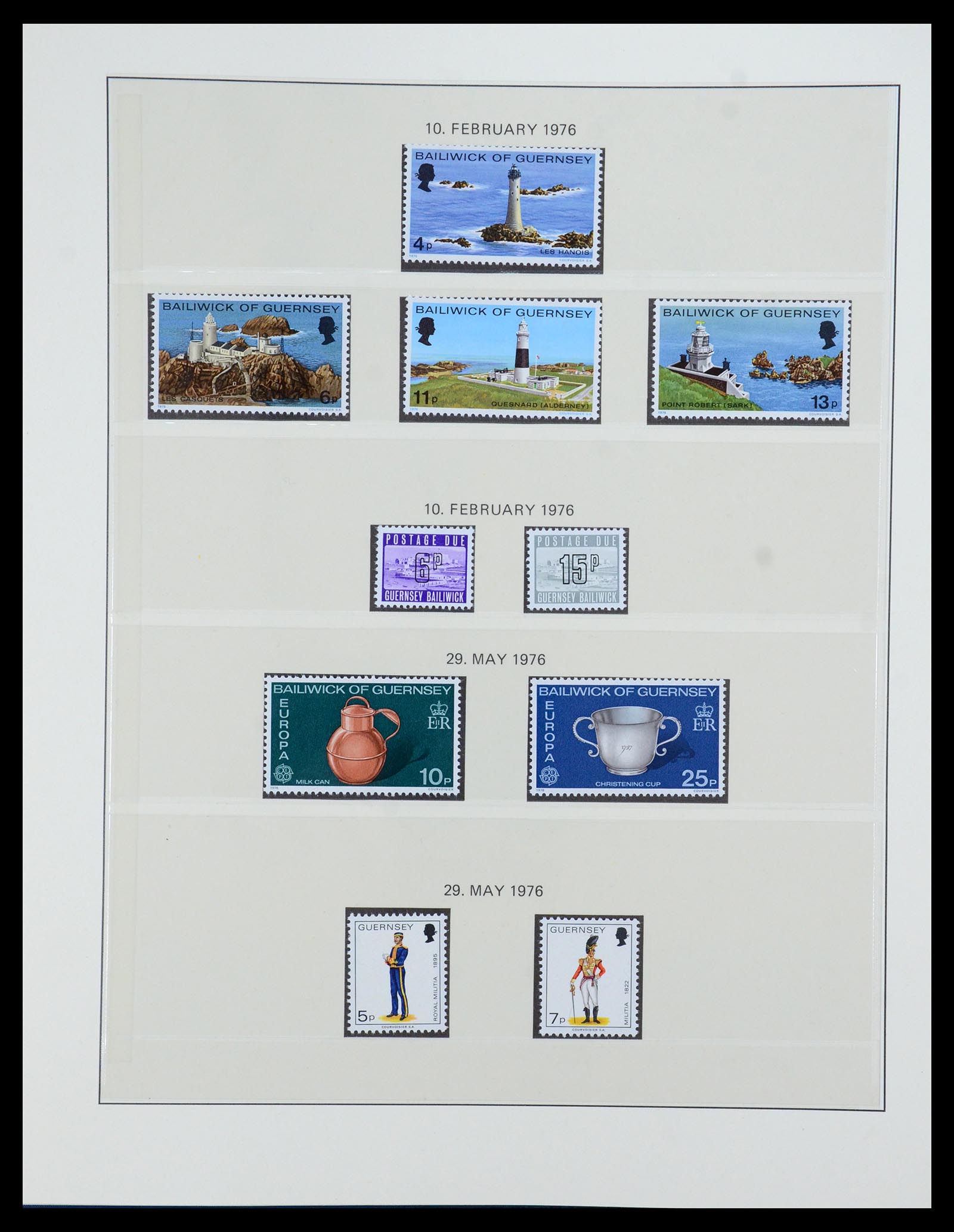 35873 015 - Postzegelverzameling 35873 Guernsey 1941-2005.