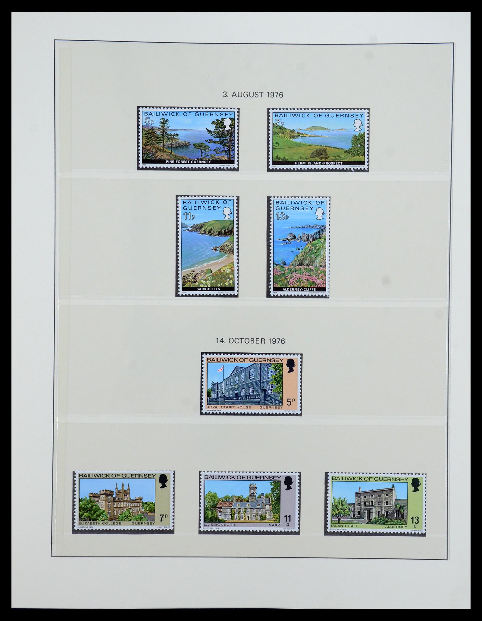 35873 016 - Postzegelverzameling 35873 Guernsey 1941-2005.