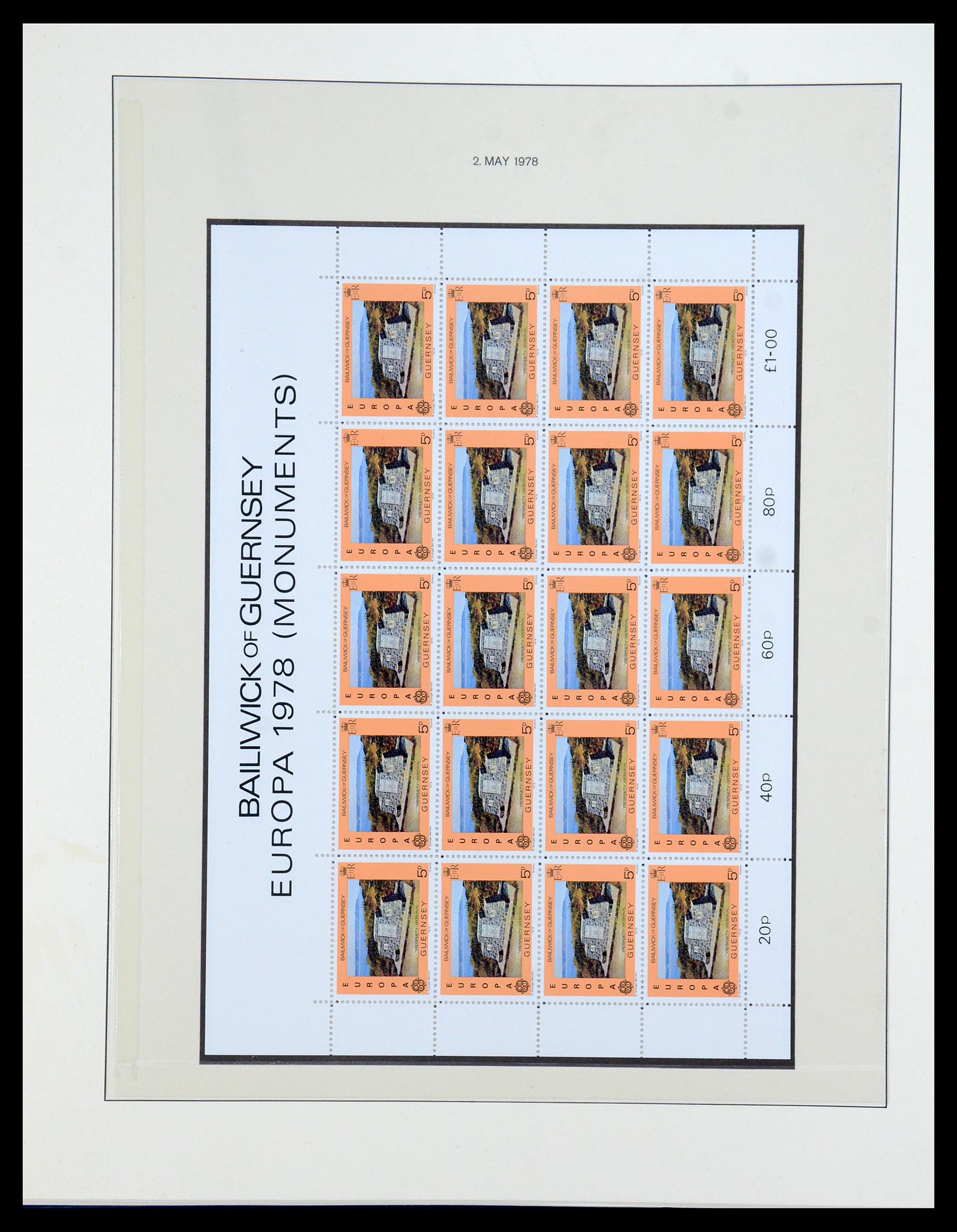 35873 021 - Postzegelverzameling 35873 Guernsey 1941-2005.
