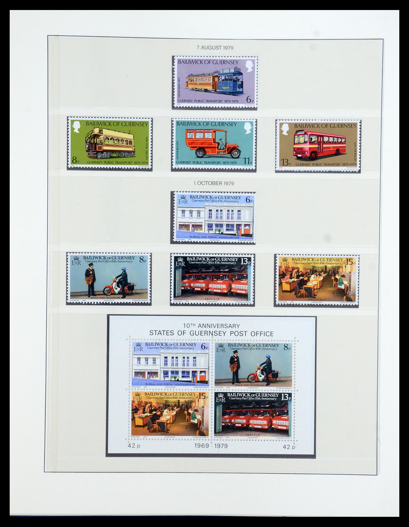 35873 024 - Postzegelverzameling 35873 Guernsey 1941-2005.