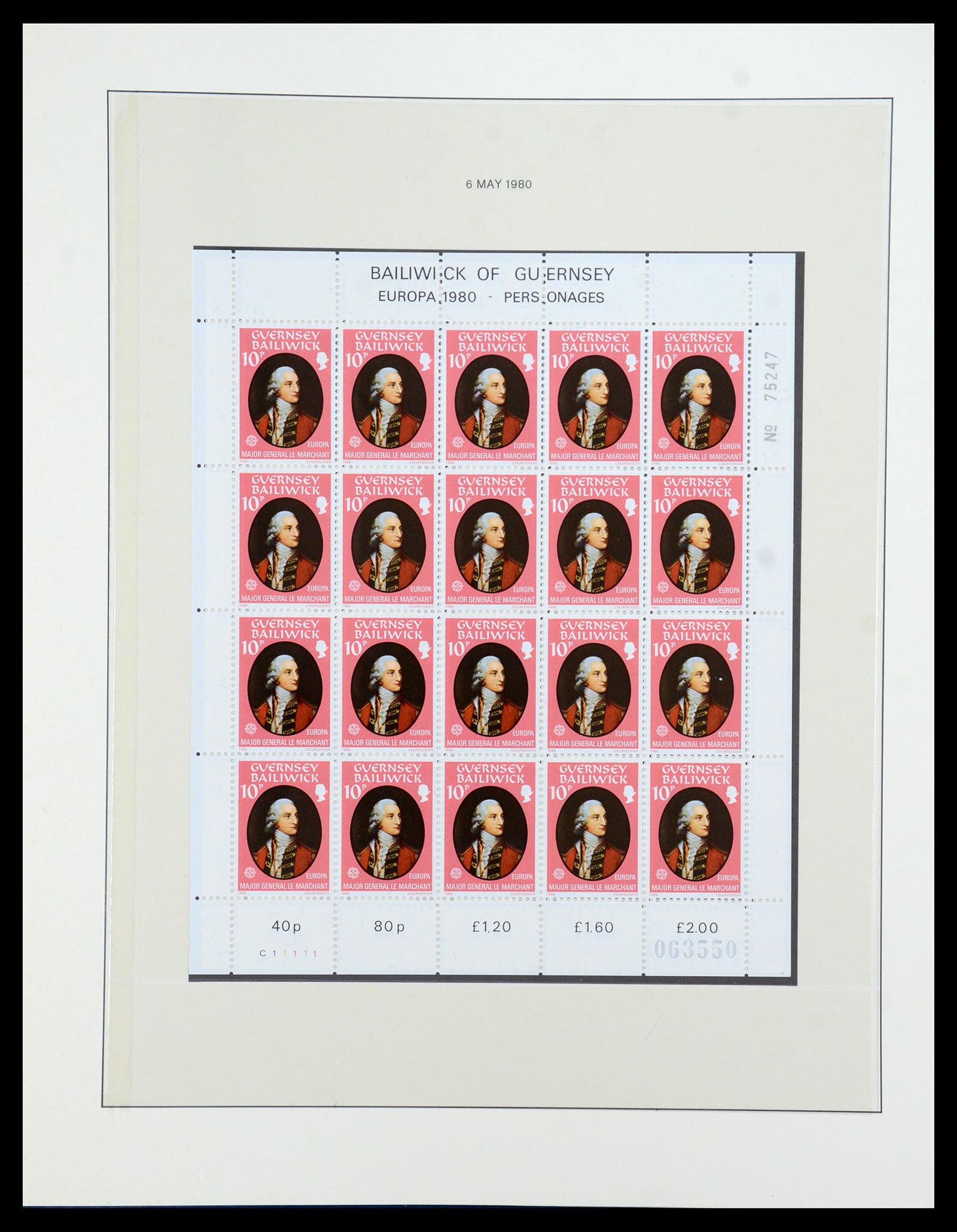 35873 029 - Postzegelverzameling 35873 Guernsey 1941-2005.