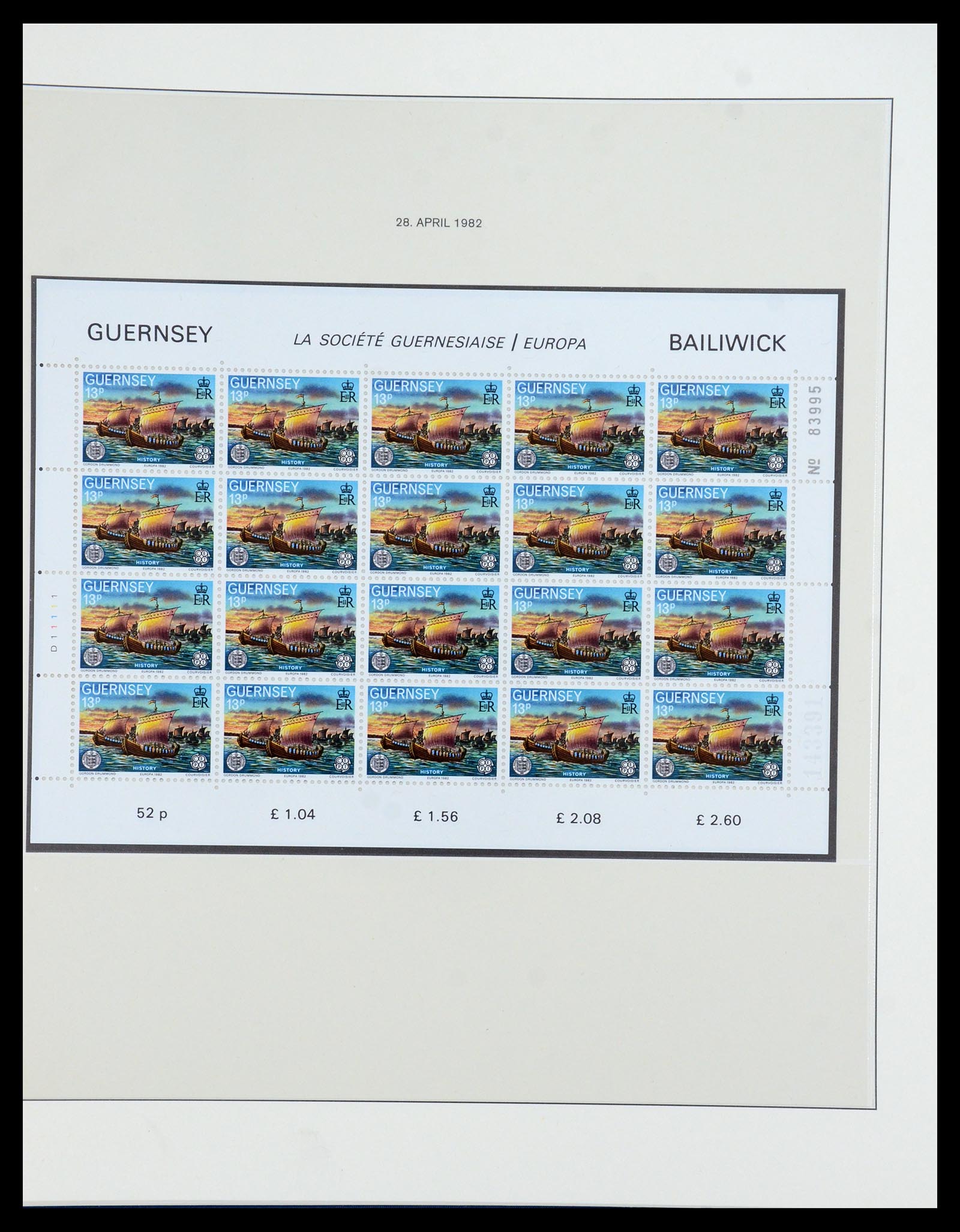 35873 038 - Postzegelverzameling 35873 Guernsey 1941-2005.