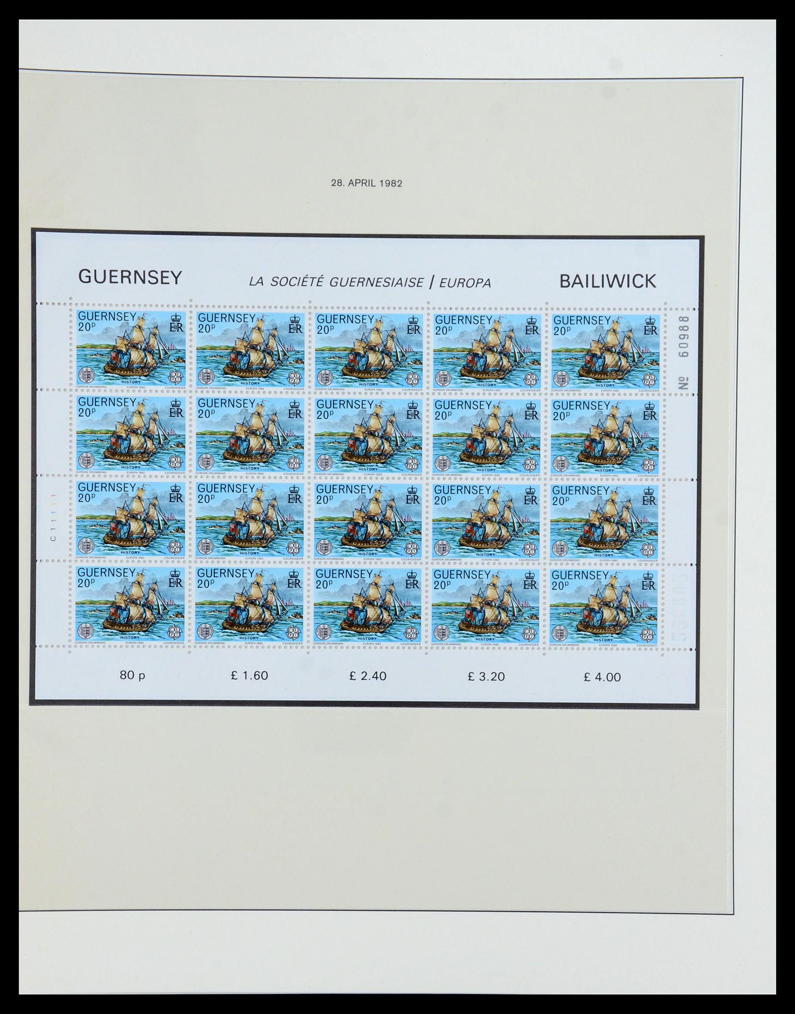 35873 039 - Postzegelverzameling 35873 Guernsey 1941-2005.