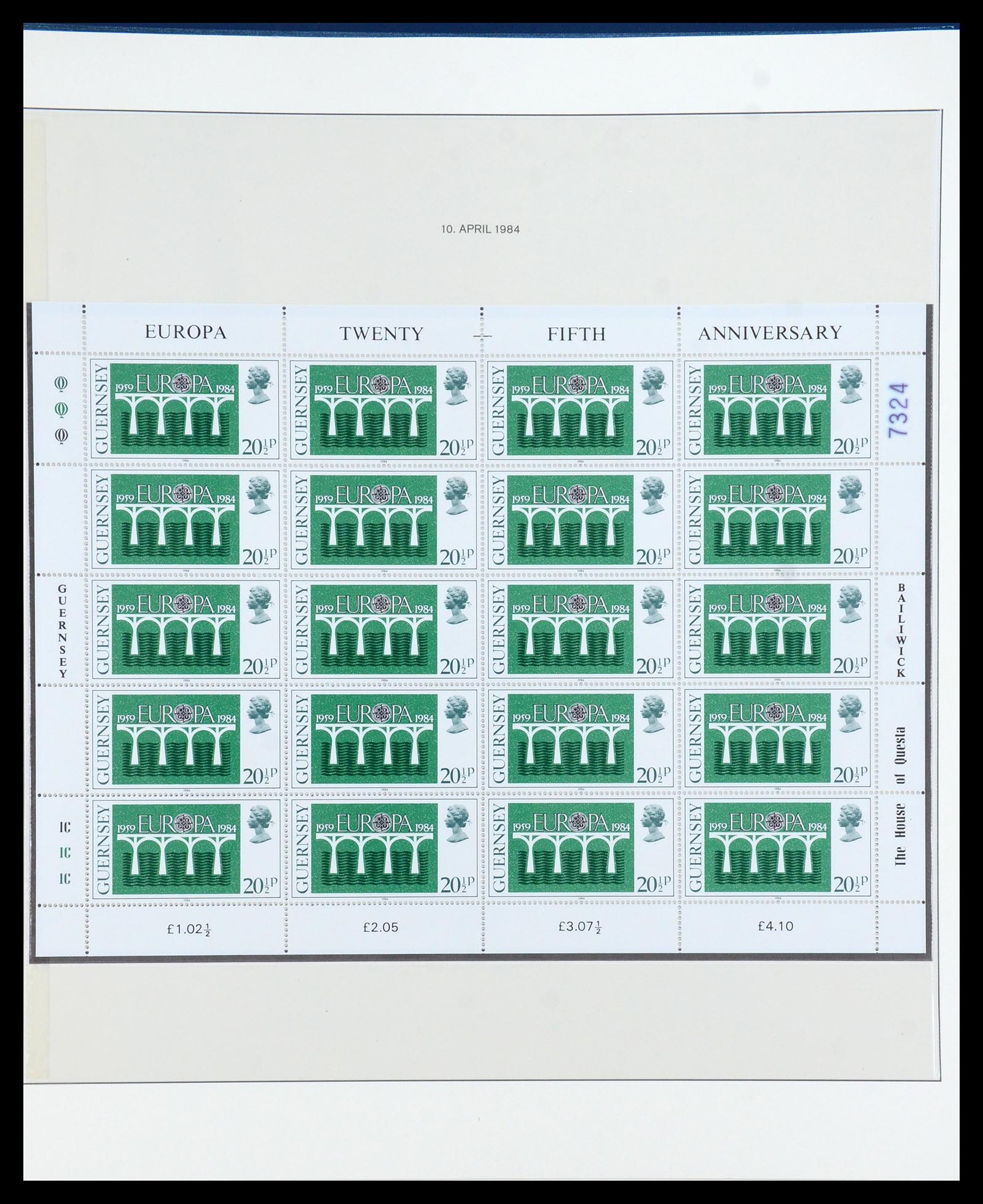 35873 048 - Stamp Collection 35873 Guernsey 1941-2005.