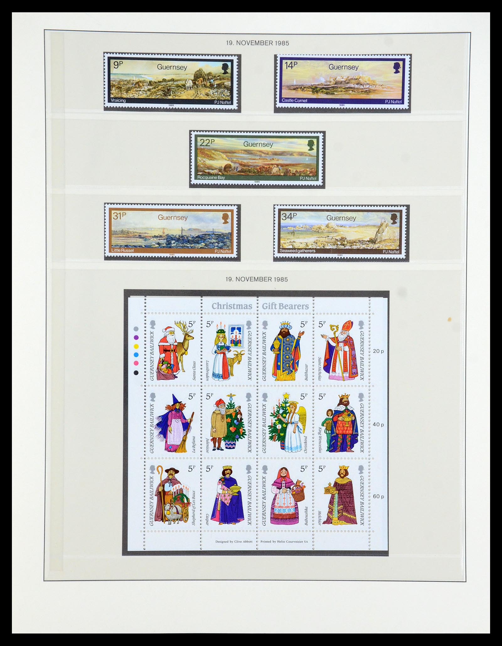 35873 051 - Postzegelverzameling 35873 Guernsey 1941-2005.
