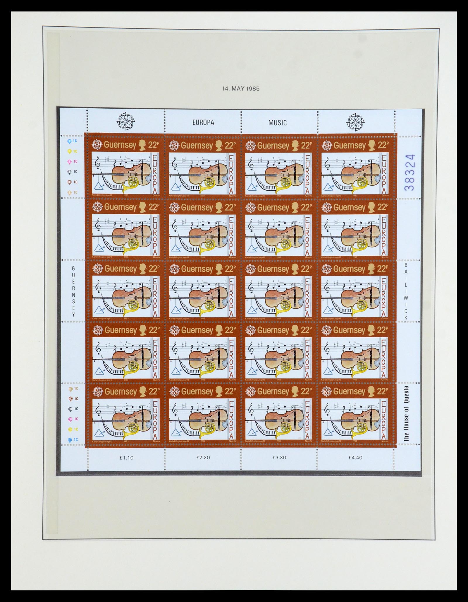 35873 053 - Postzegelverzameling 35873 Guernsey 1941-2005.