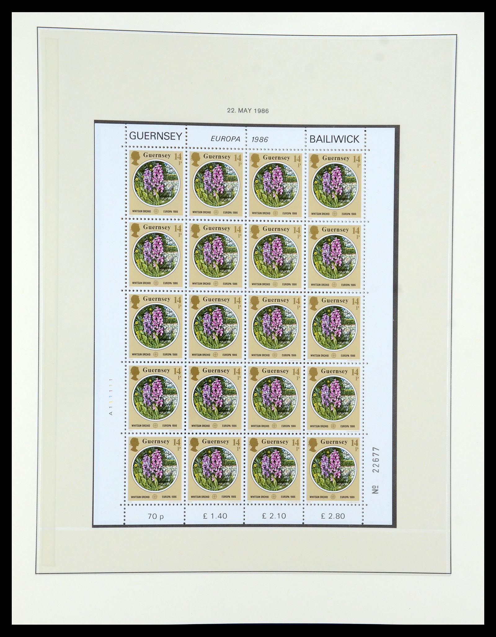 35873 058 - Postzegelverzameling 35873 Guernsey 1941-2005.