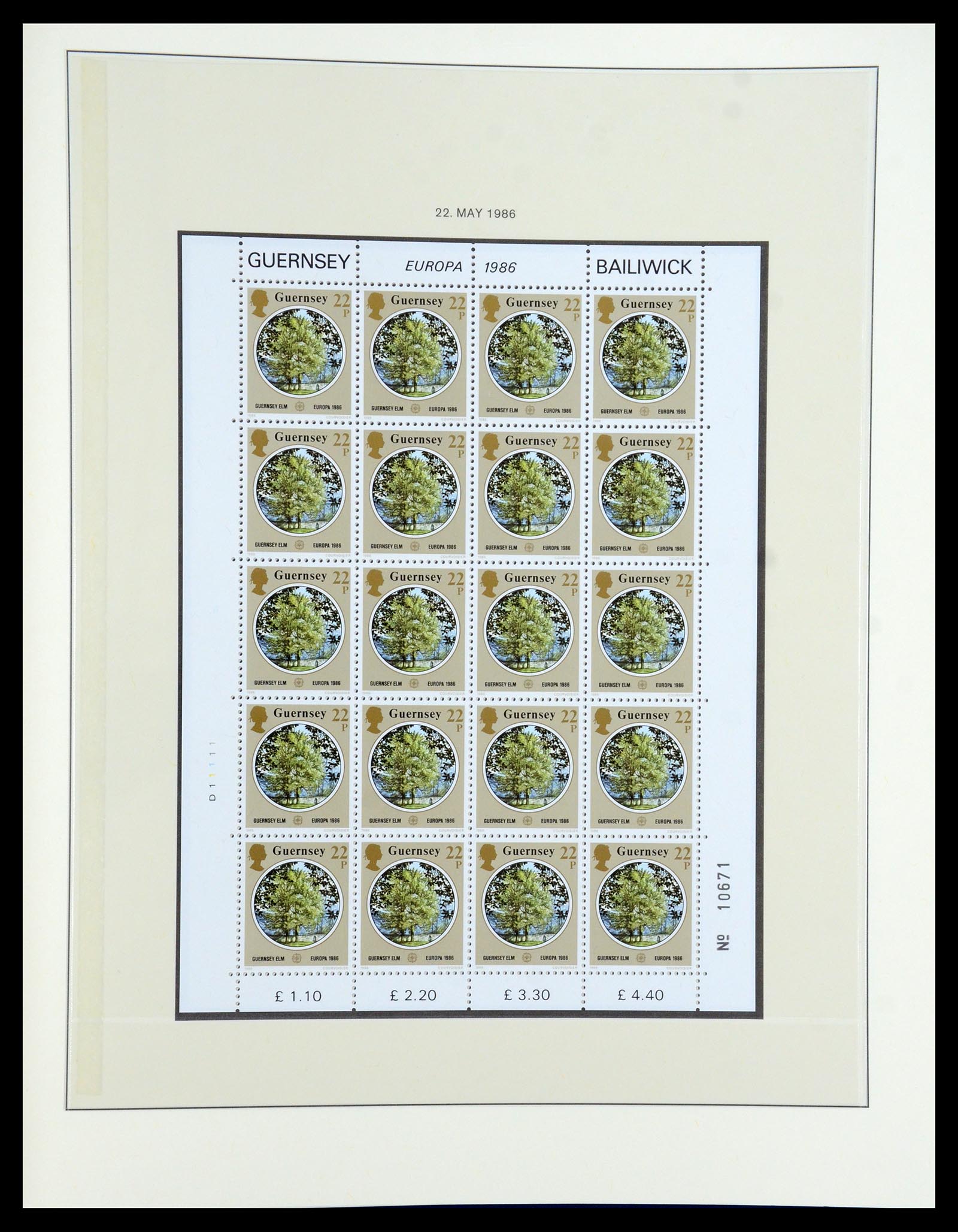 35873 059 - Postzegelverzameling 35873 Guernsey 1941-2005.
