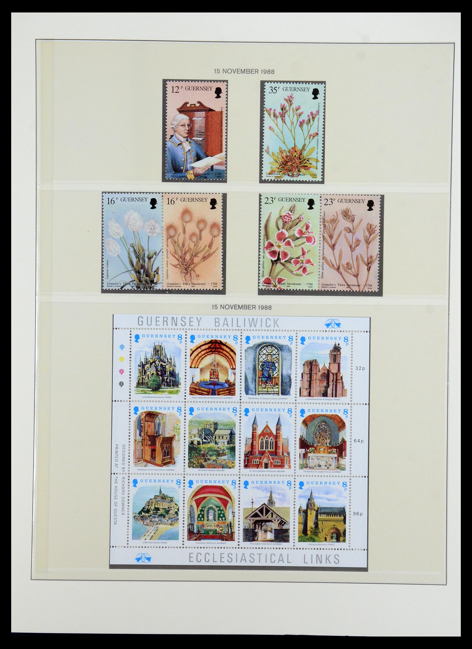 35873 067 - Postzegelverzameling 35873 Guernsey 1941-2005.