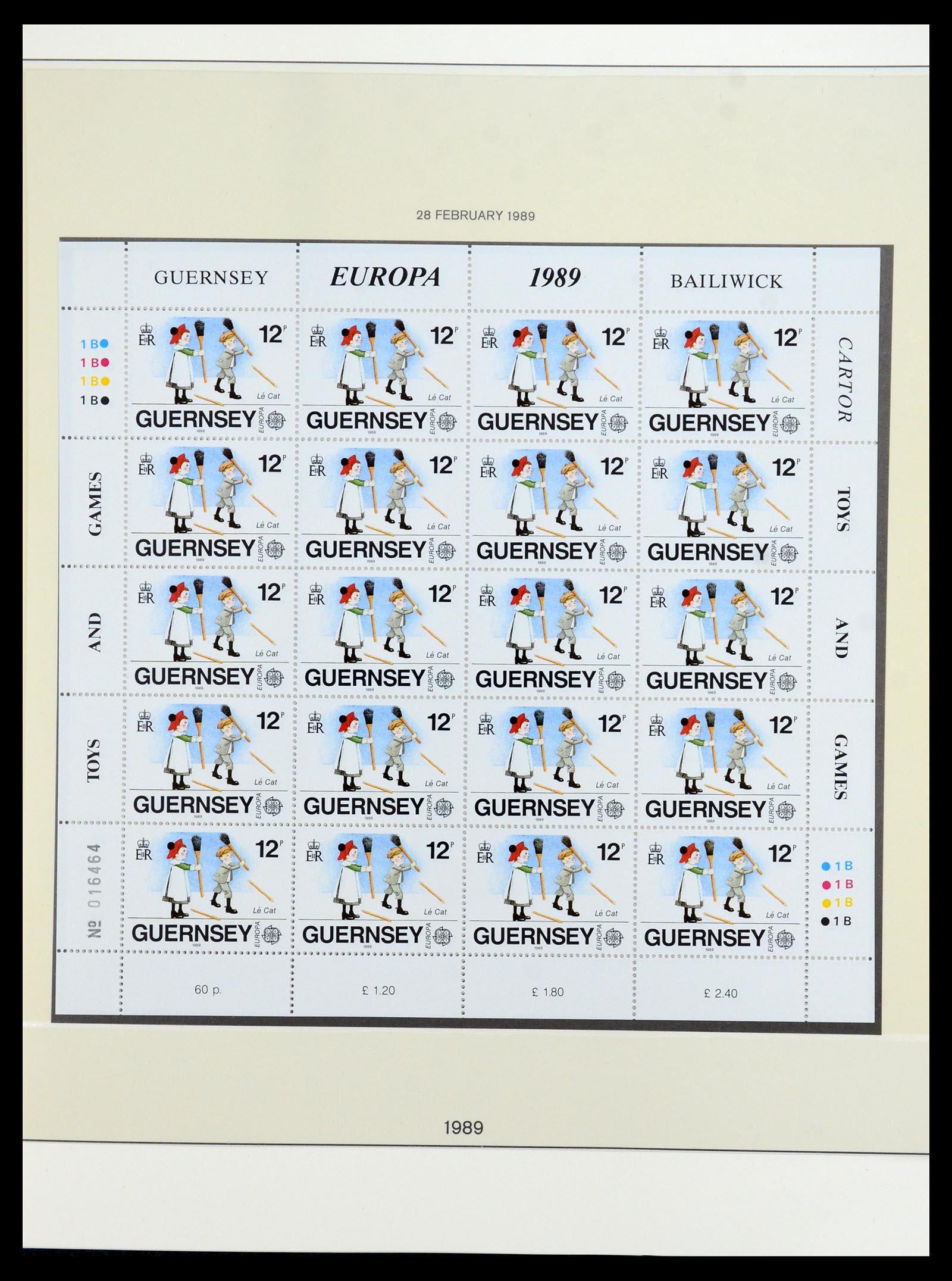 35873 073 - Postzegelverzameling 35873 Guernsey 1941-2005.