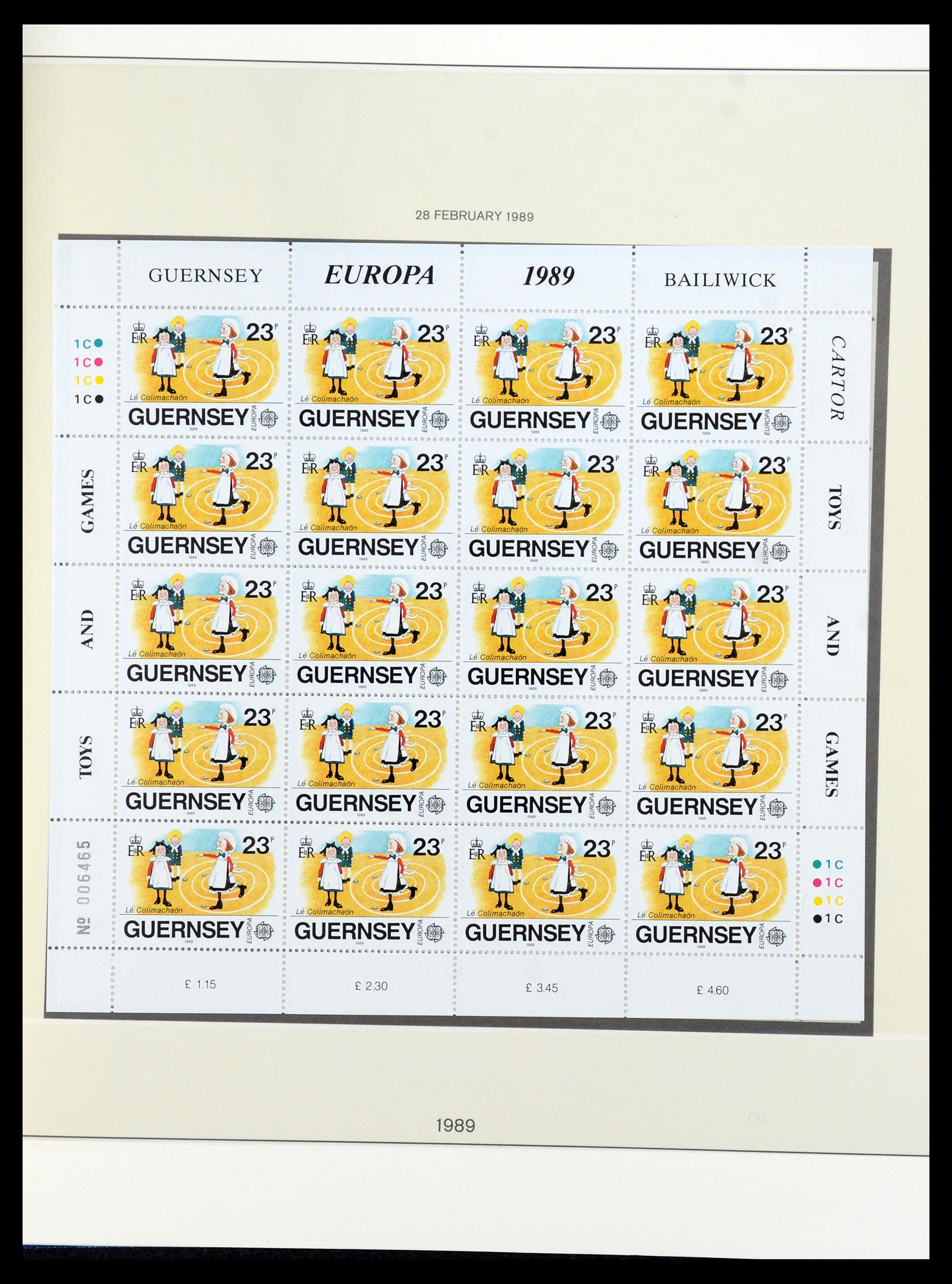 35873 075 - Postzegelverzameling 35873 Guernsey 1941-2005.
