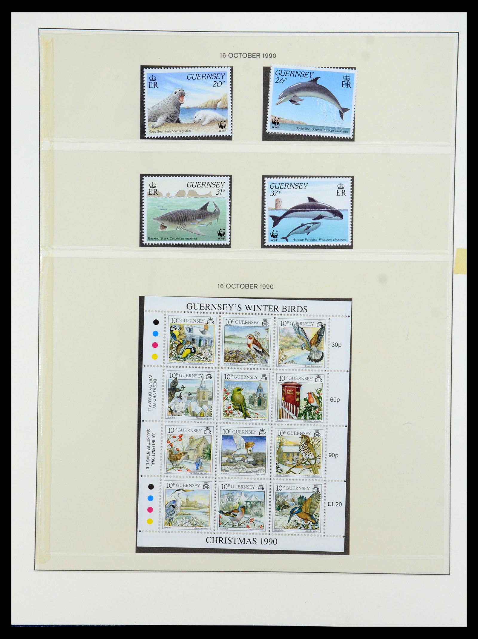35873 078 - Postzegelverzameling 35873 Guernsey 1941-2005.