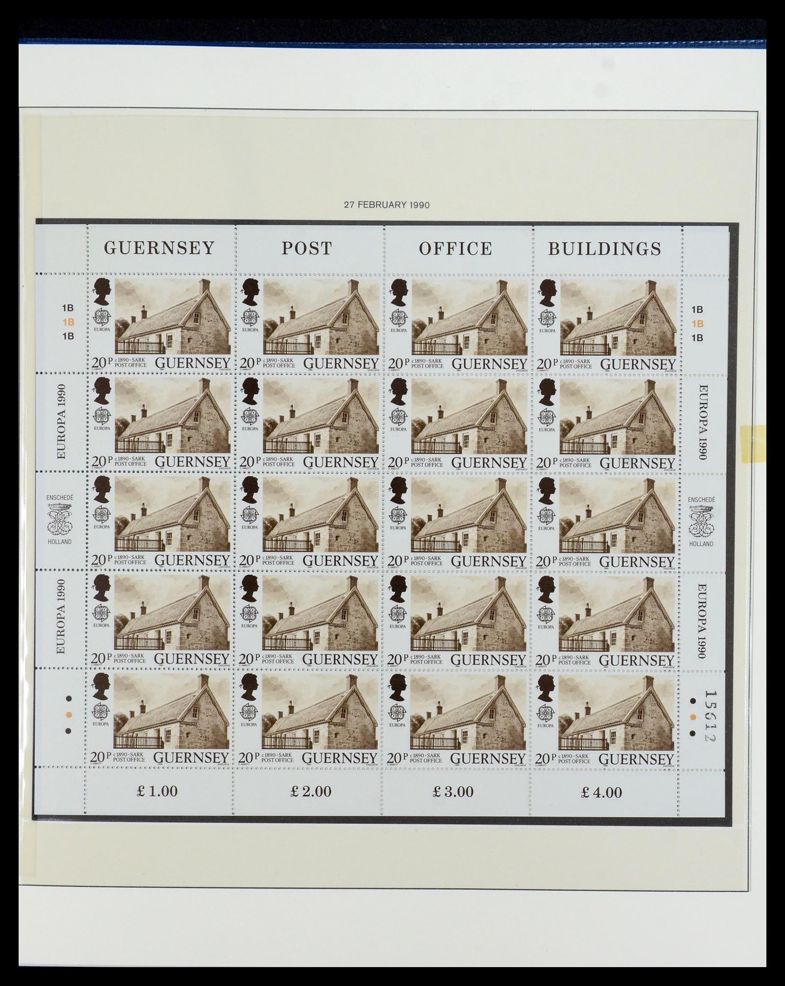 35873 079 - Stamp Collection 35873 Guernsey 1941-2005.