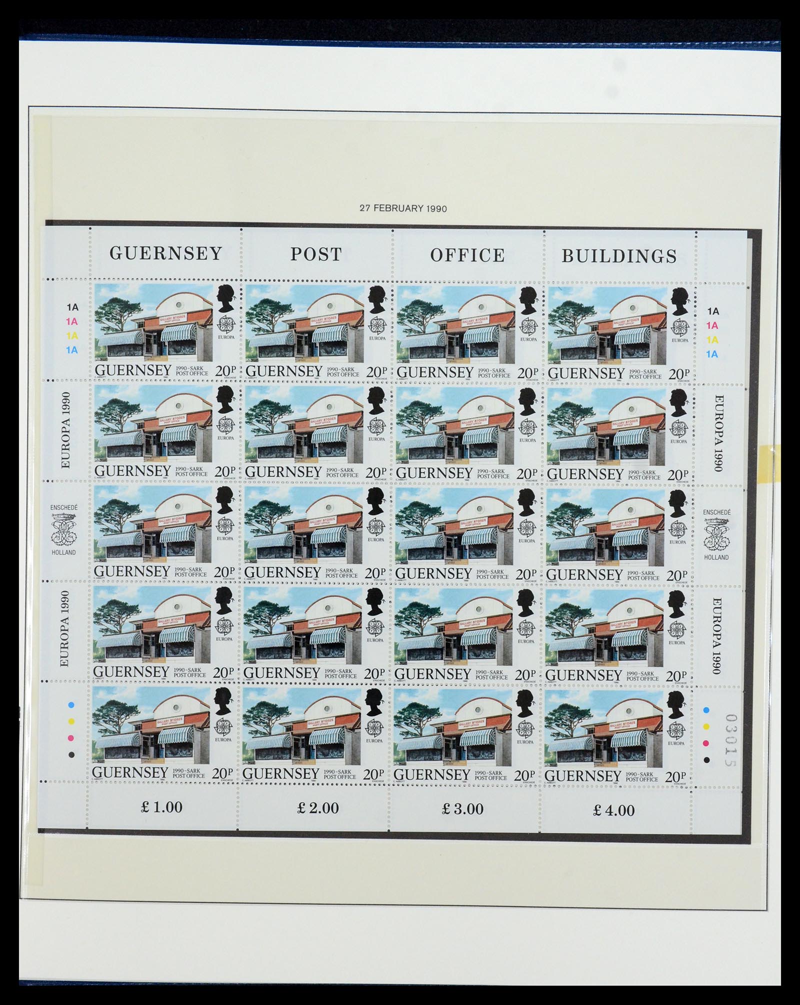35873 080 - Postzegelverzameling 35873 Guernsey 1941-2005.