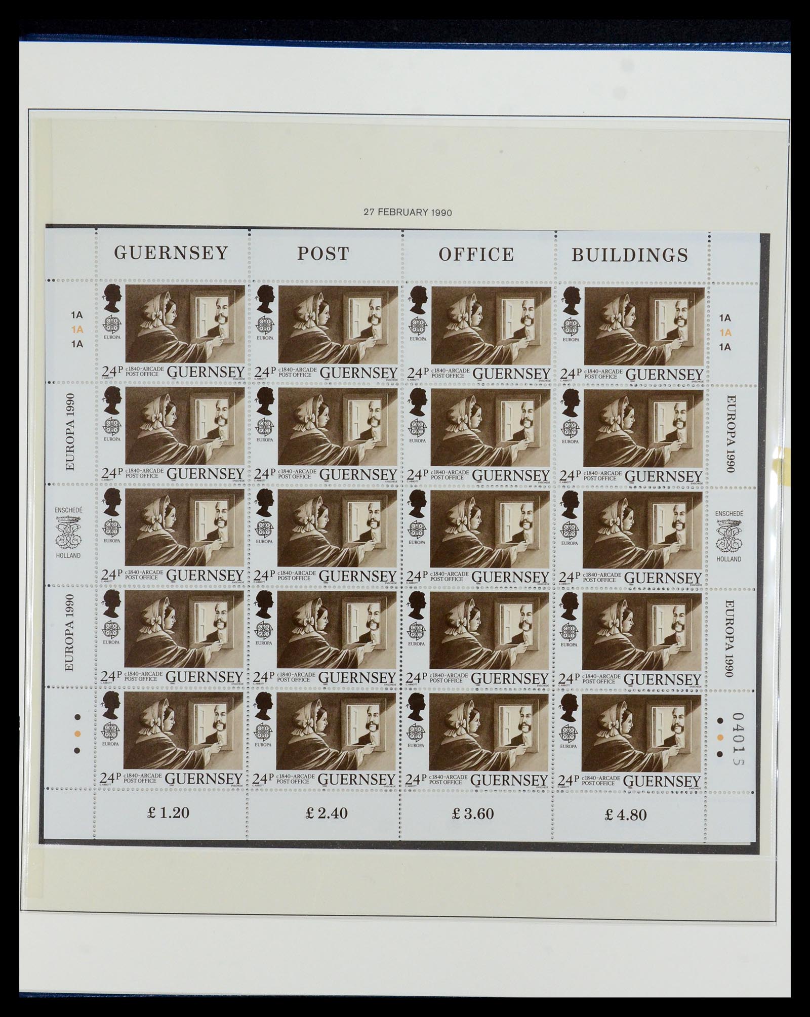 35873 081 - Stamp Collection 35873 Guernsey 1941-2005.