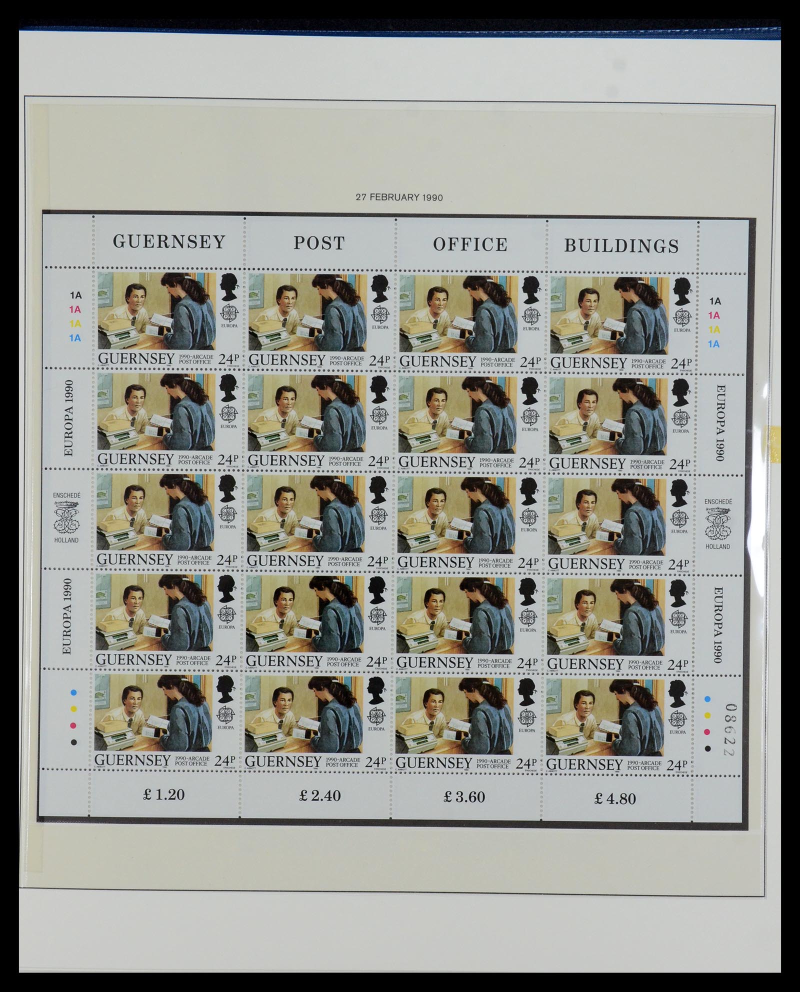 35873 082 - Postzegelverzameling 35873 Guernsey 1941-2005.