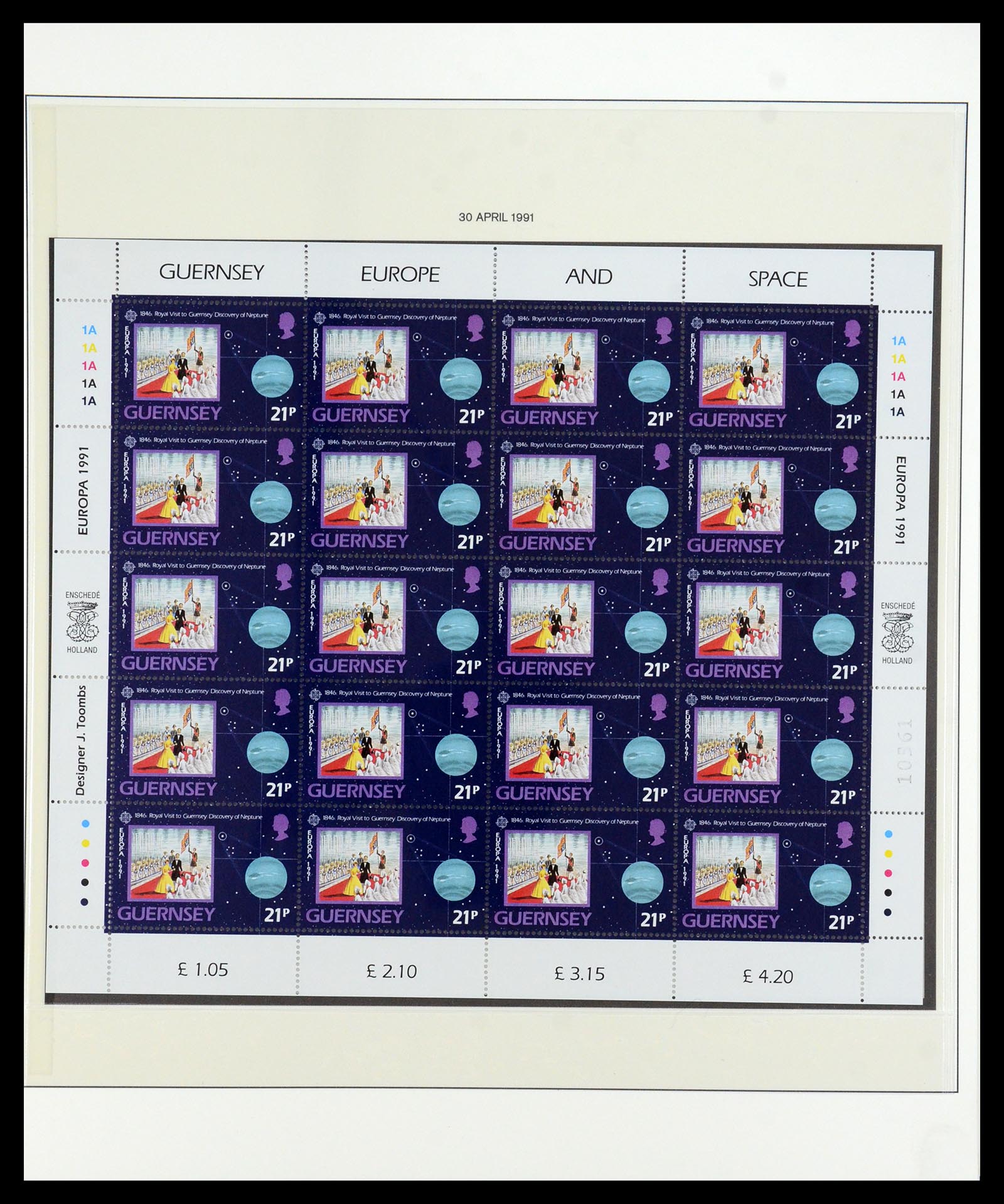 35873 086 - Postzegelverzameling 35873 Guernsey 1941-2005.