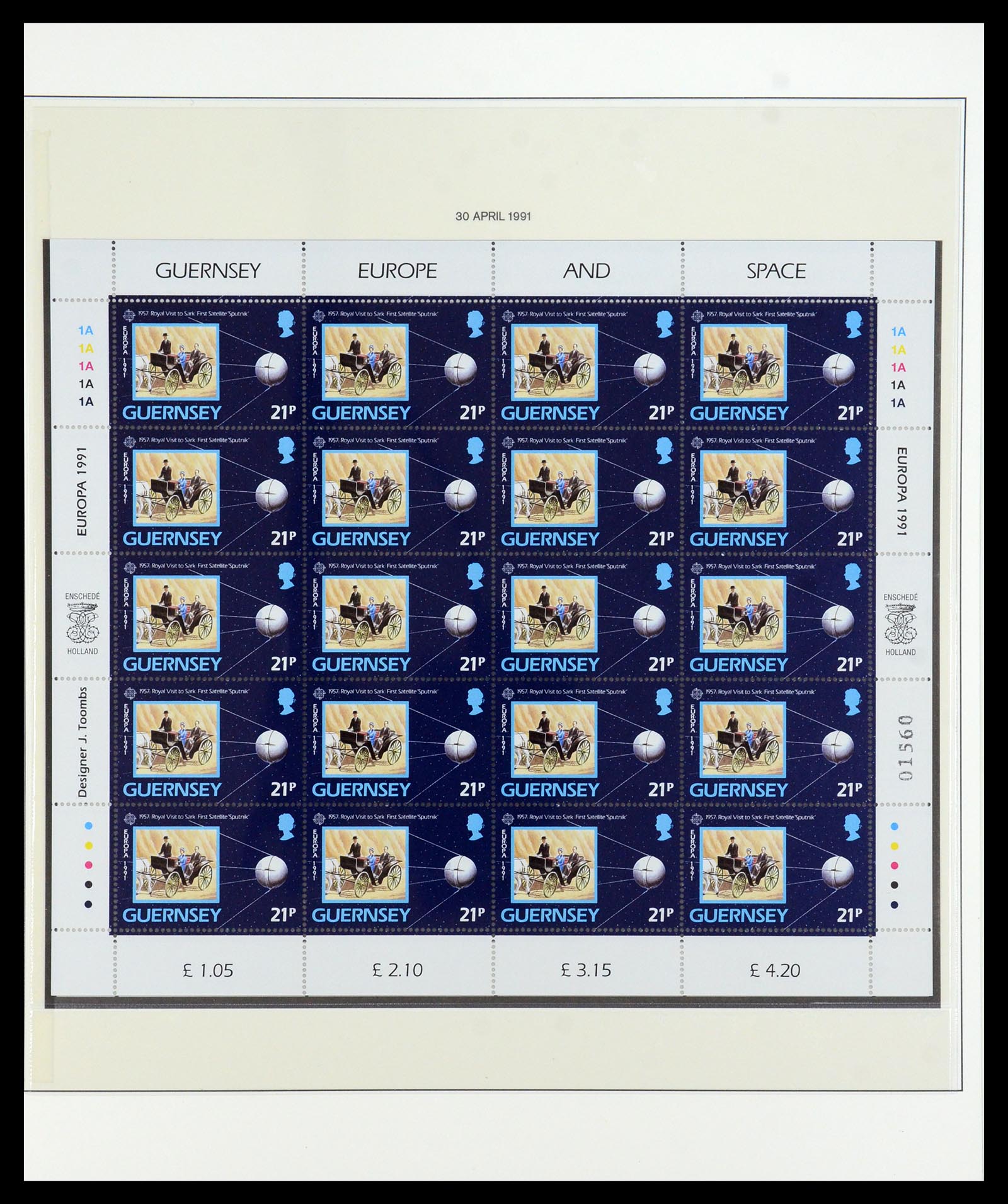 35873 087 - Postzegelverzameling 35873 Guernsey 1941-2005.