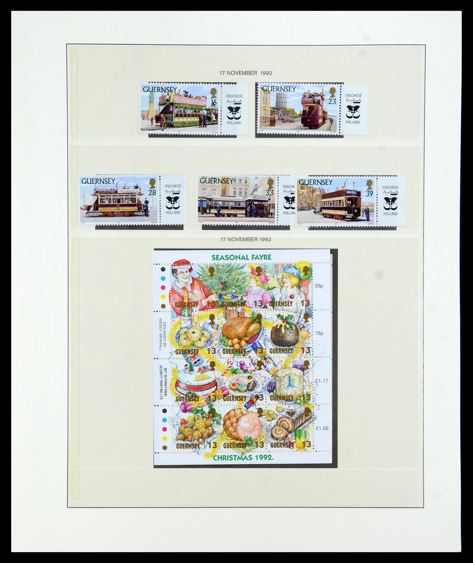 35873 093 - Postzegelverzameling 35873 Guernsey 1941-2005.