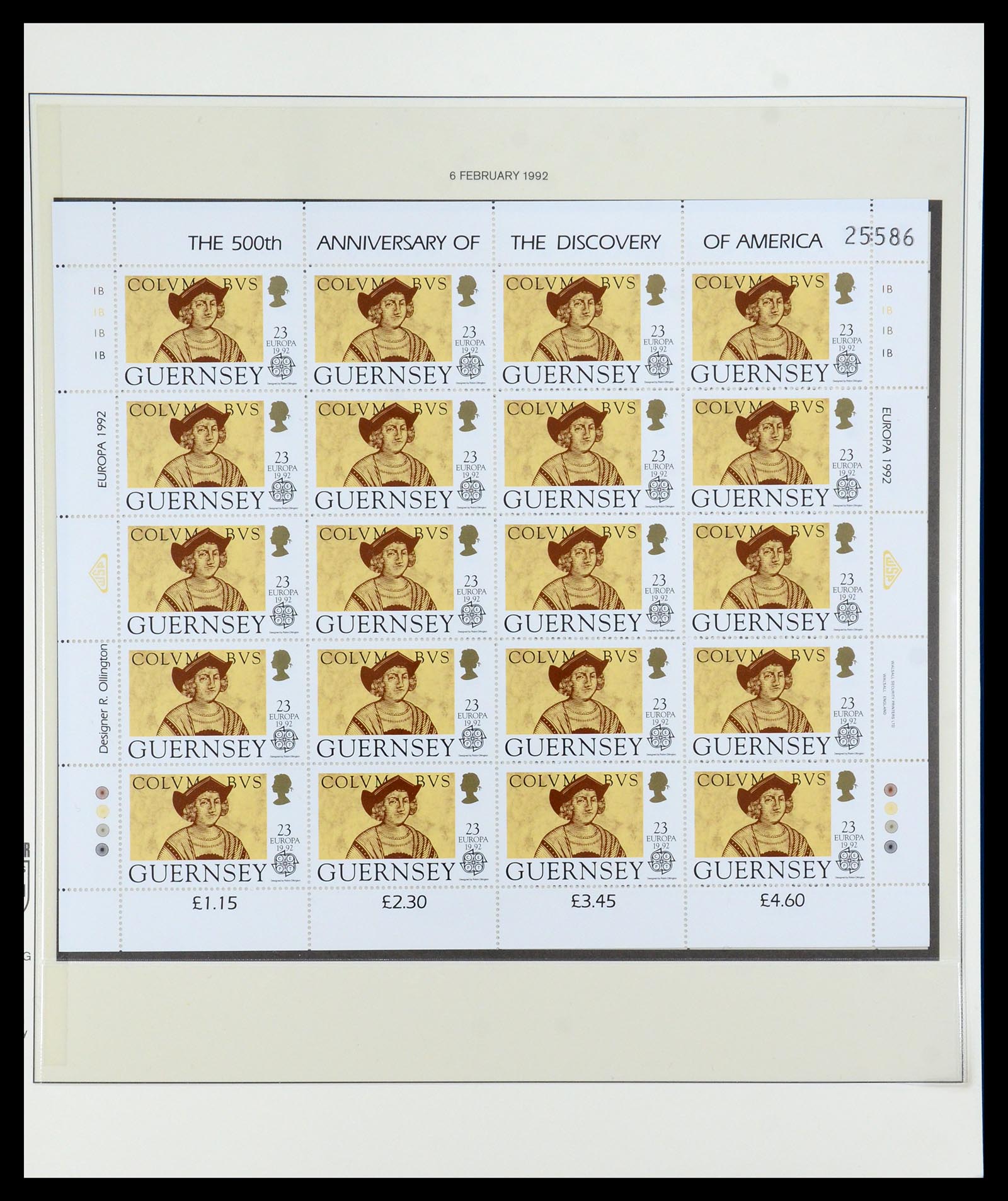 35873 094 - Postzegelverzameling 35873 Guernsey 1941-2005.