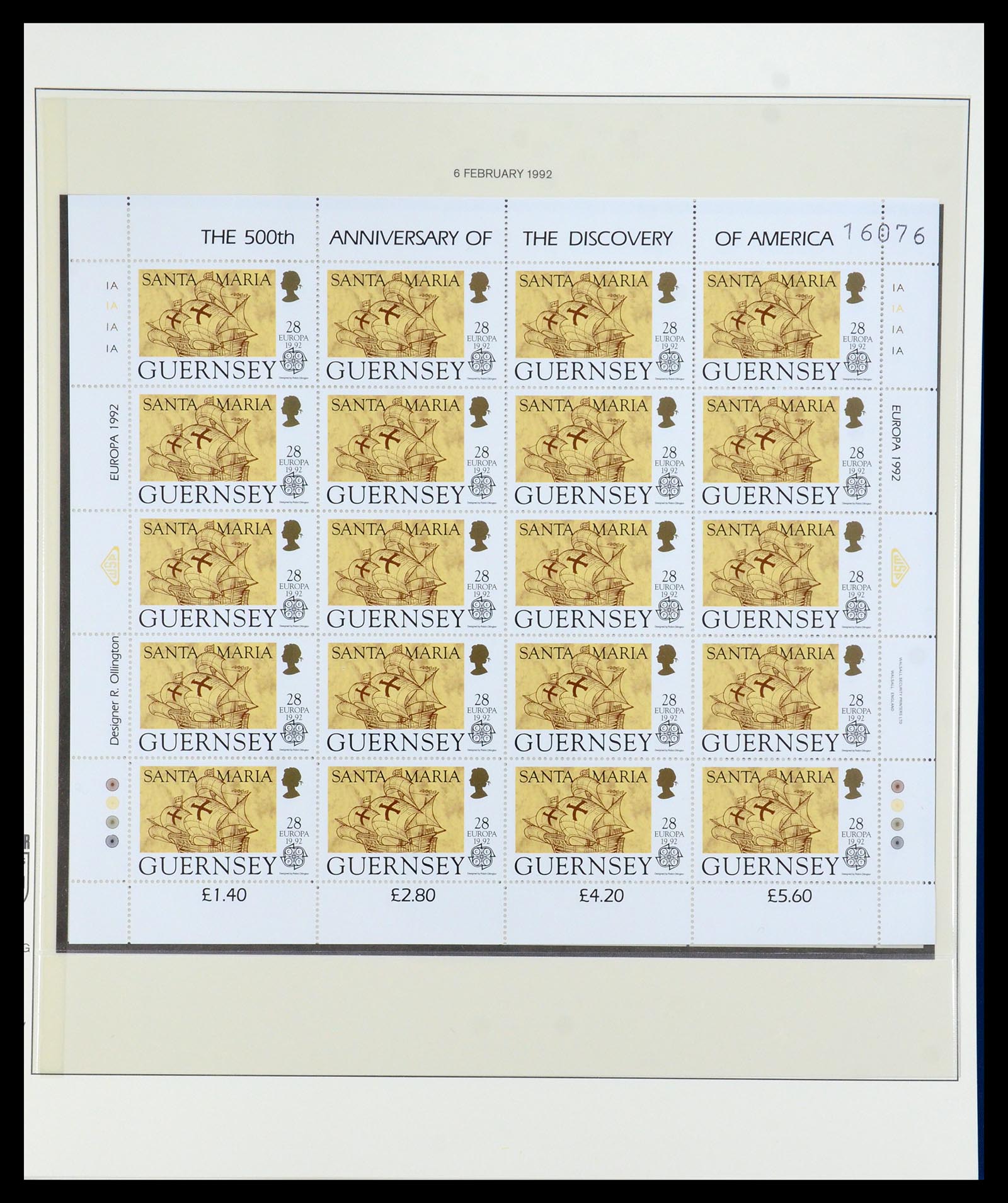35873 097 - Stamp Collection 35873 Guernsey 1941-2005.