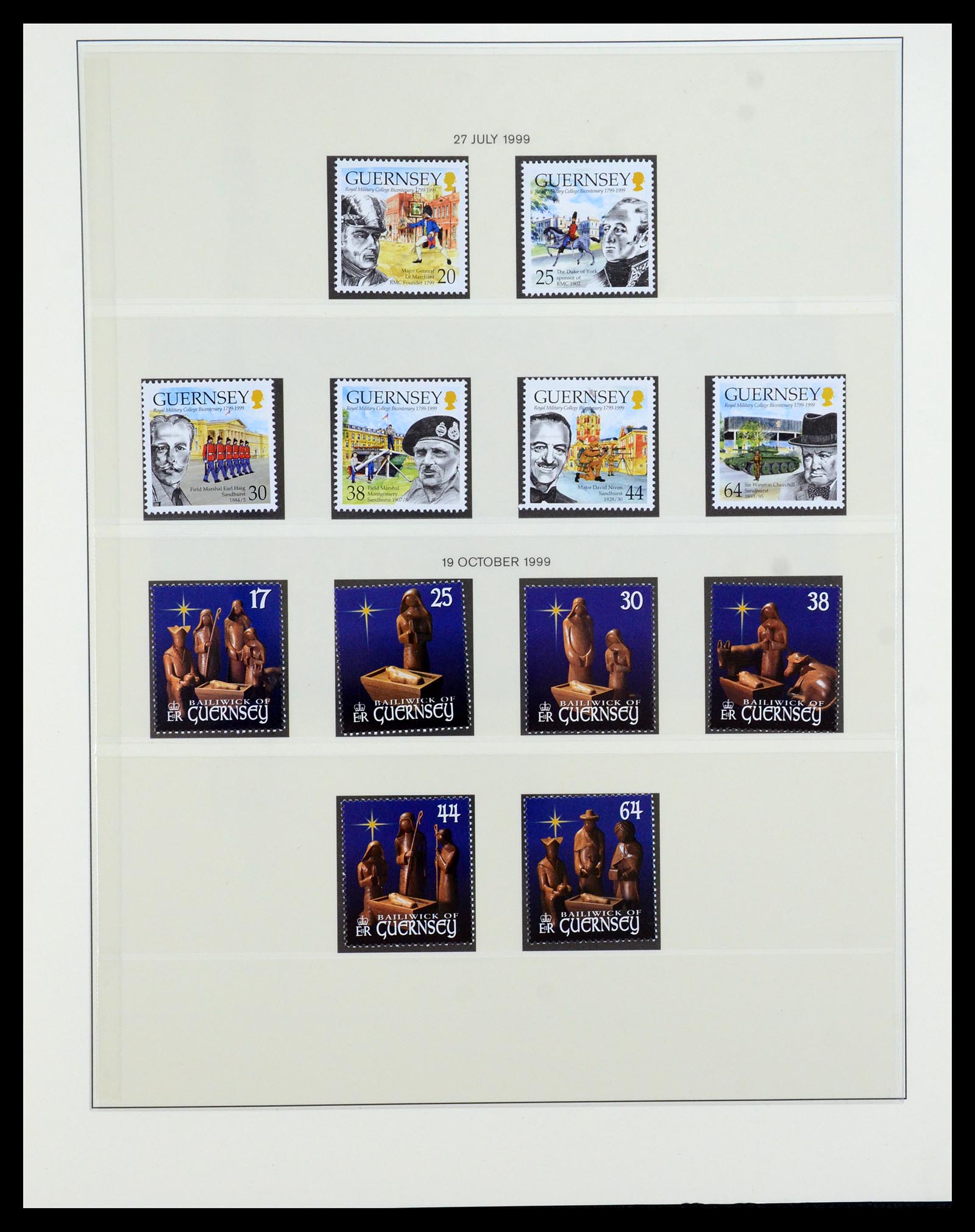 35873 141 - Postzegelverzameling 35873 Guernsey 1941-2005.