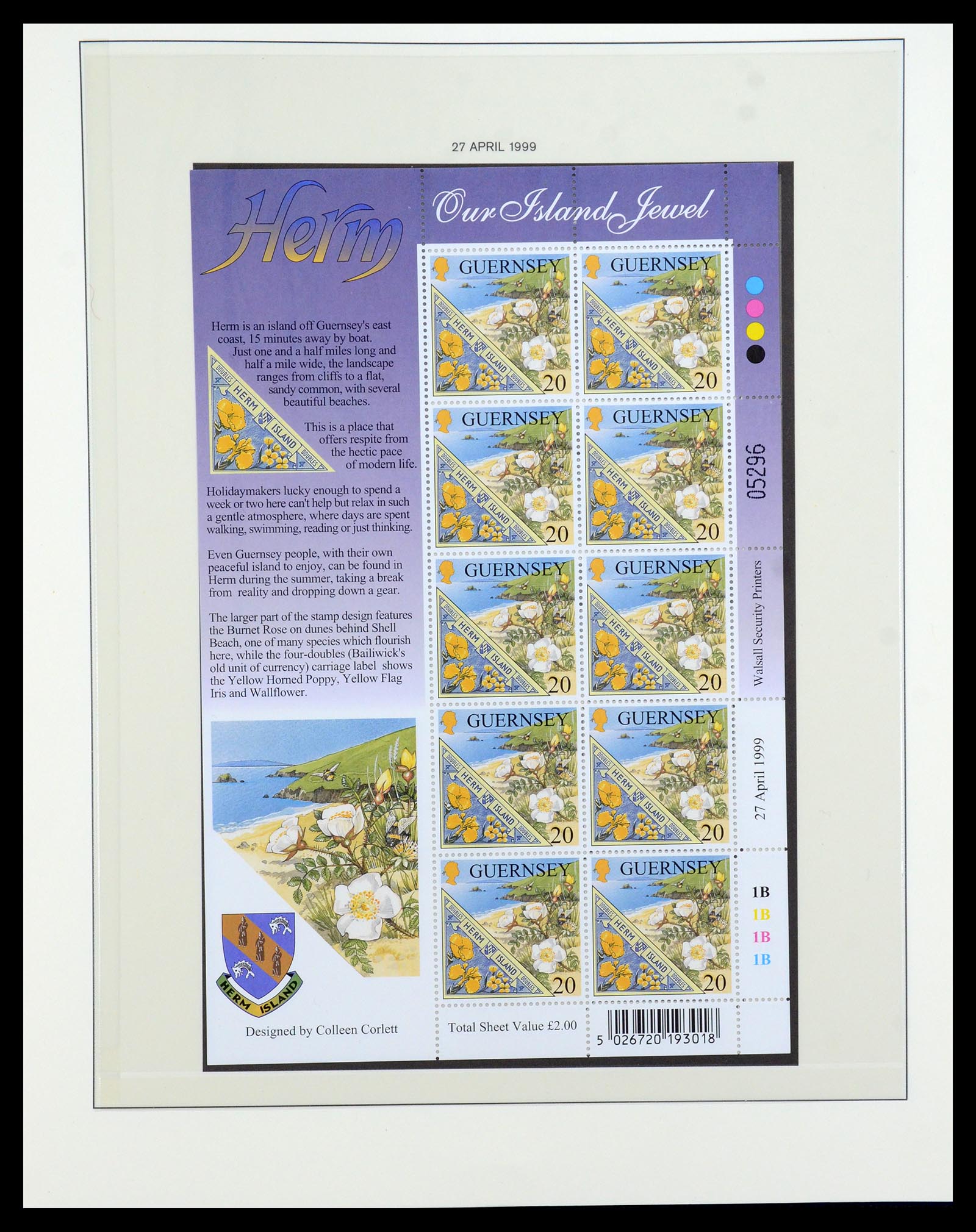 35873 143 - Postzegelverzameling 35873 Guernsey 1941-2005.