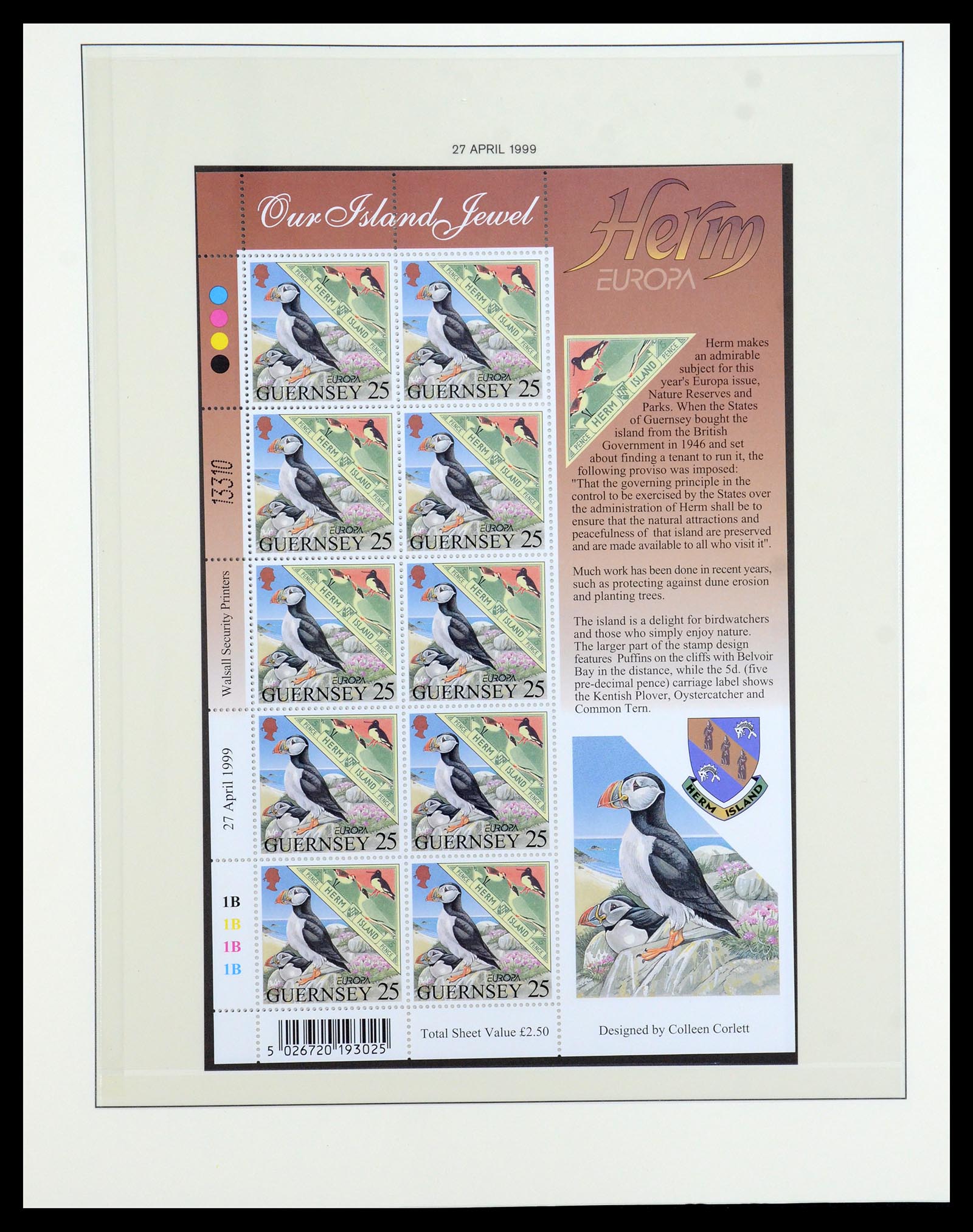 35873 144 - Postzegelverzameling 35873 Guernsey 1941-2005.