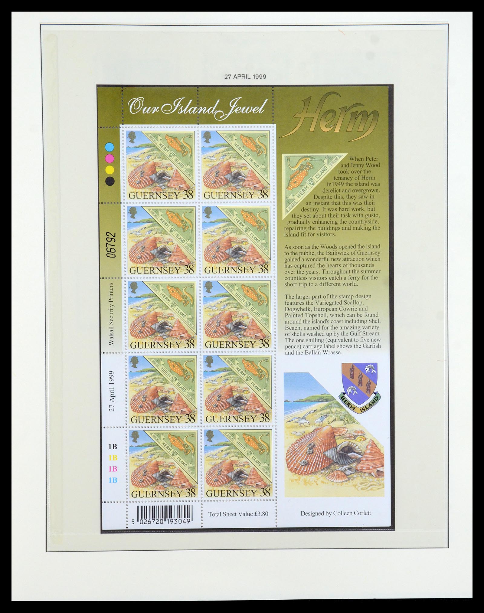35873 146 - Postzegelverzameling 35873 Guernsey 1941-2005.