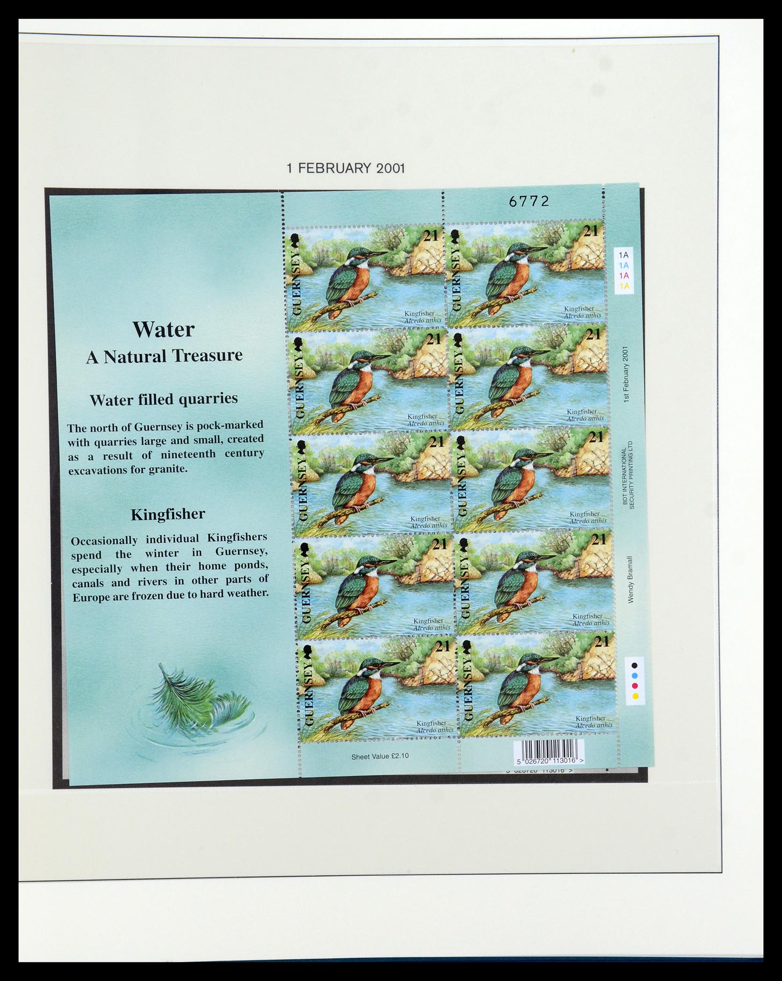 35873 158 - Postzegelverzameling 35873 Guernsey 1941-2005.