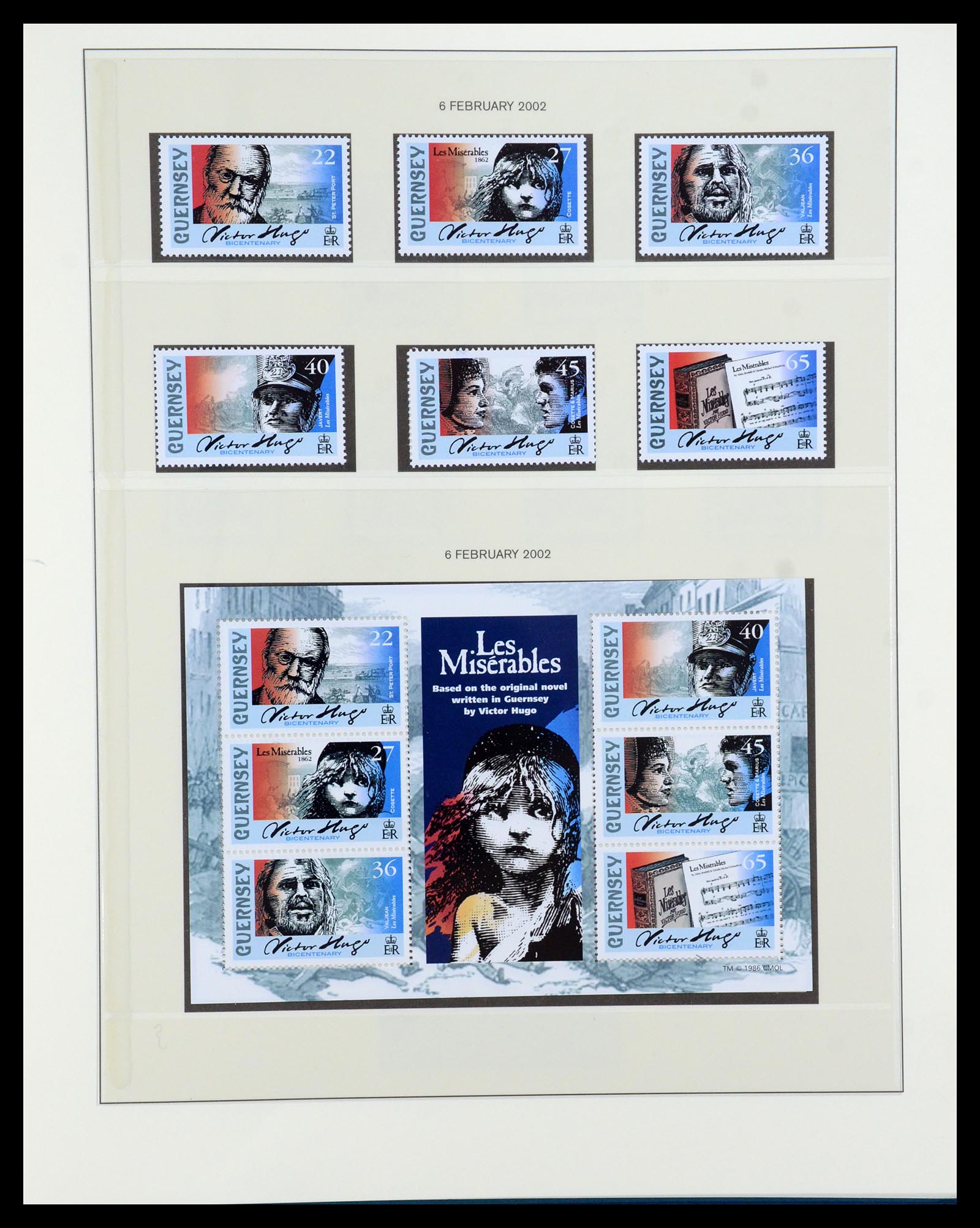 35873 162 - Postzegelverzameling 35873 Guernsey 1941-2005.