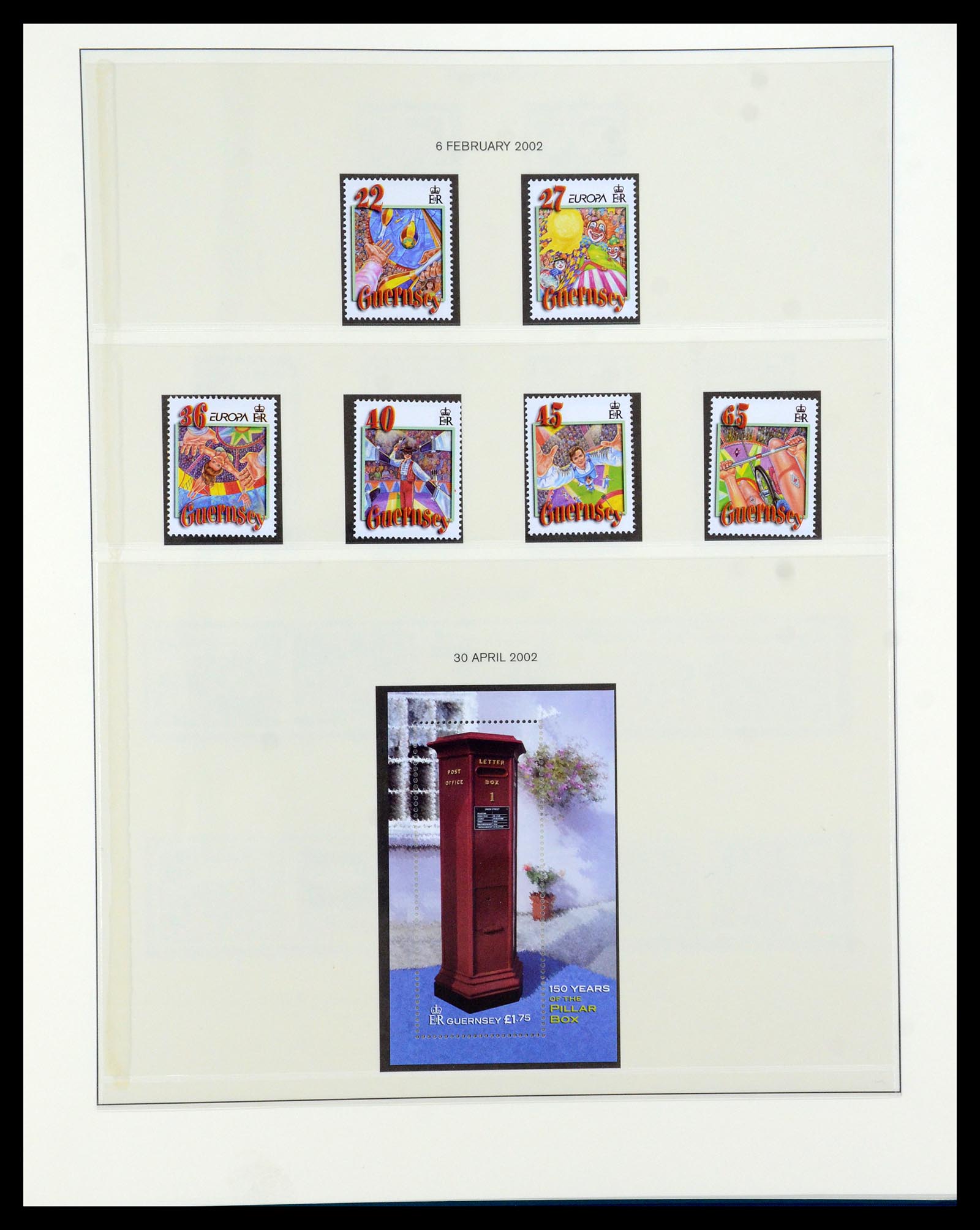 35873 163 - Postzegelverzameling 35873 Guernsey 1941-2005.