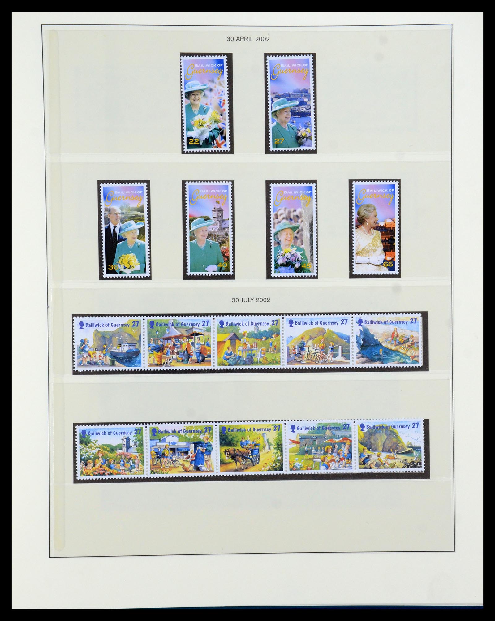 35873 164 - Postzegelverzameling 35873 Guernsey 1941-2005.