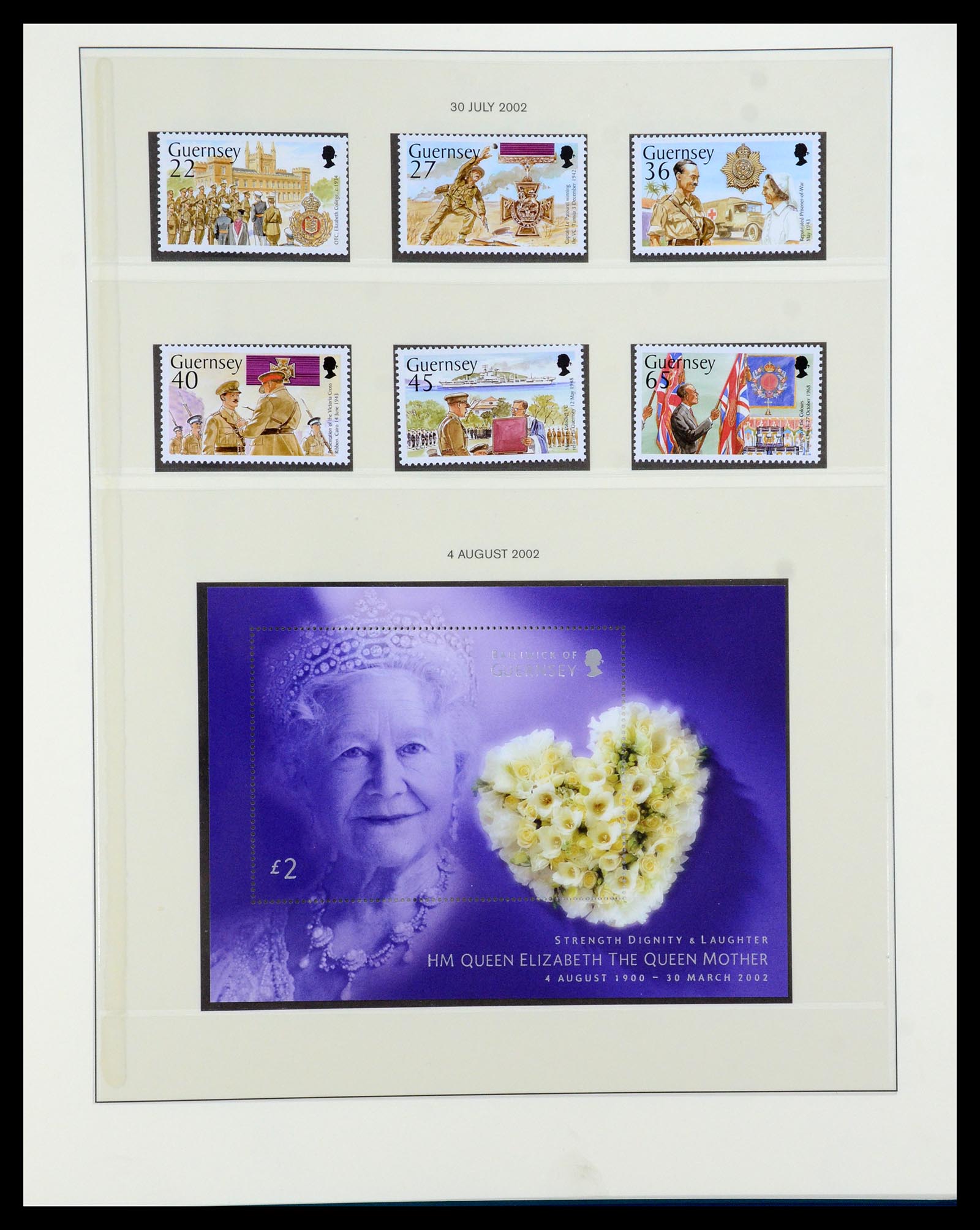 35873 165 - Postzegelverzameling 35873 Guernsey 1941-2005.