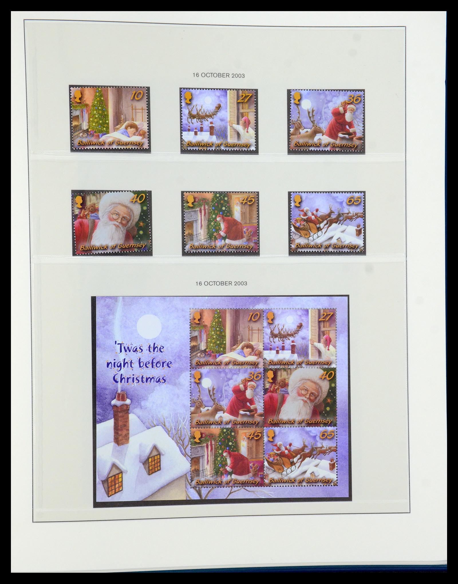35873 176 - Postzegelverzameling 35873 Guernsey 1941-2005.