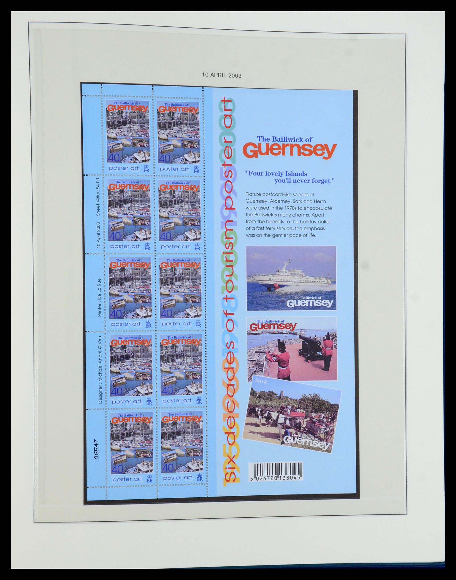 35873 180 - Postzegelverzameling 35873 Guernsey 1941-2005.