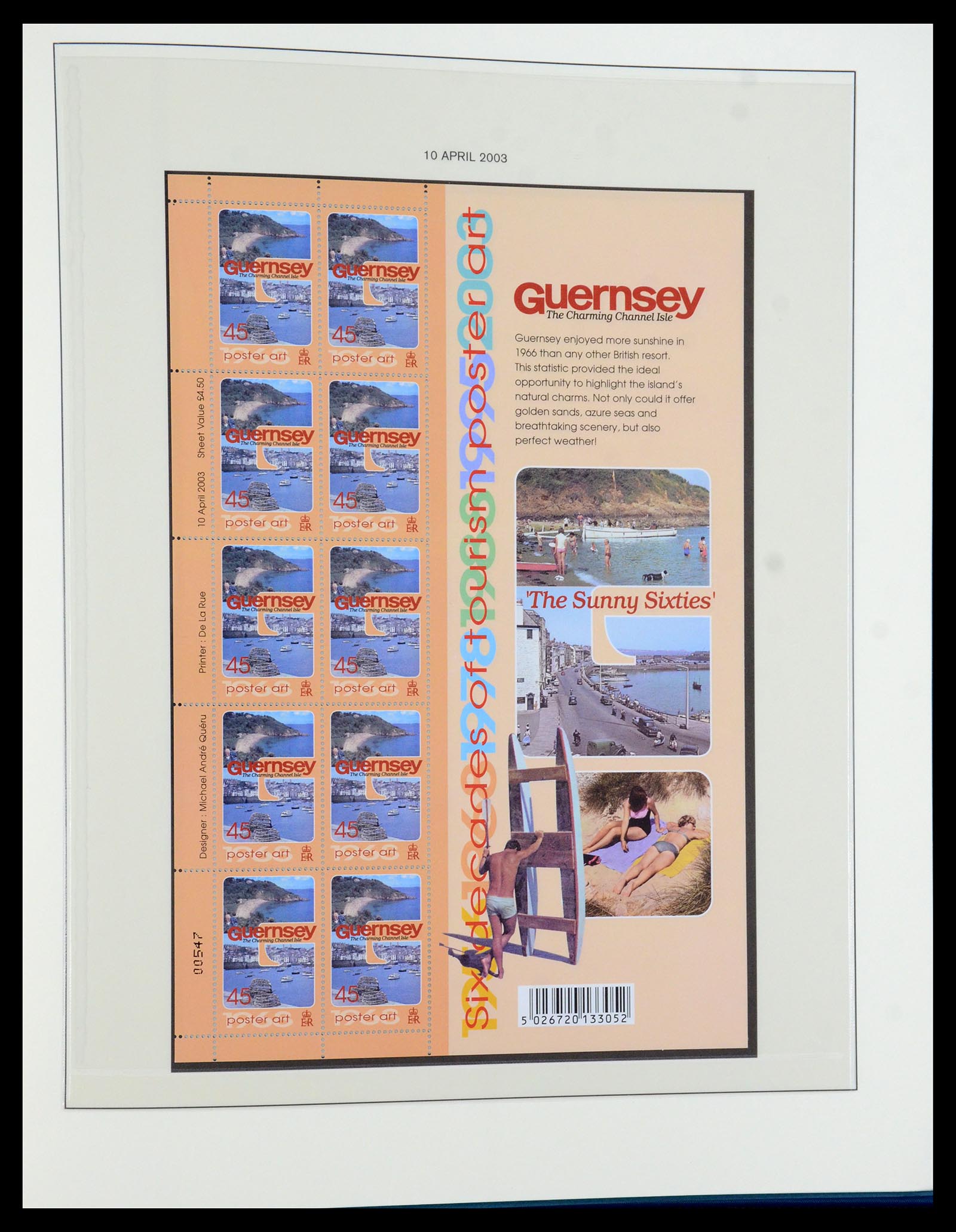 35873 181 - Postzegelverzameling 35873 Guernsey 1941-2005.