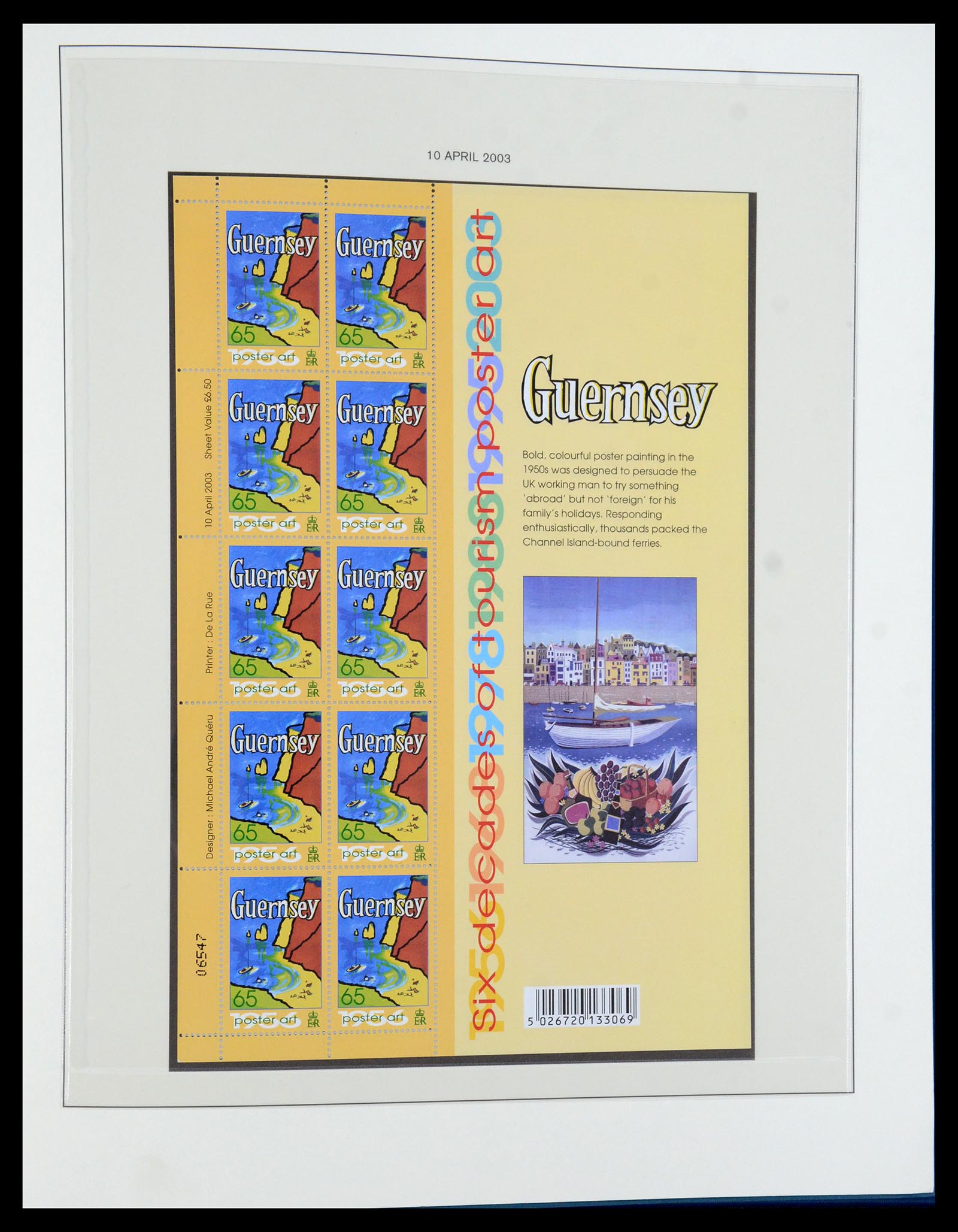 35873 182 - Postzegelverzameling 35873 Guernsey 1941-2005.