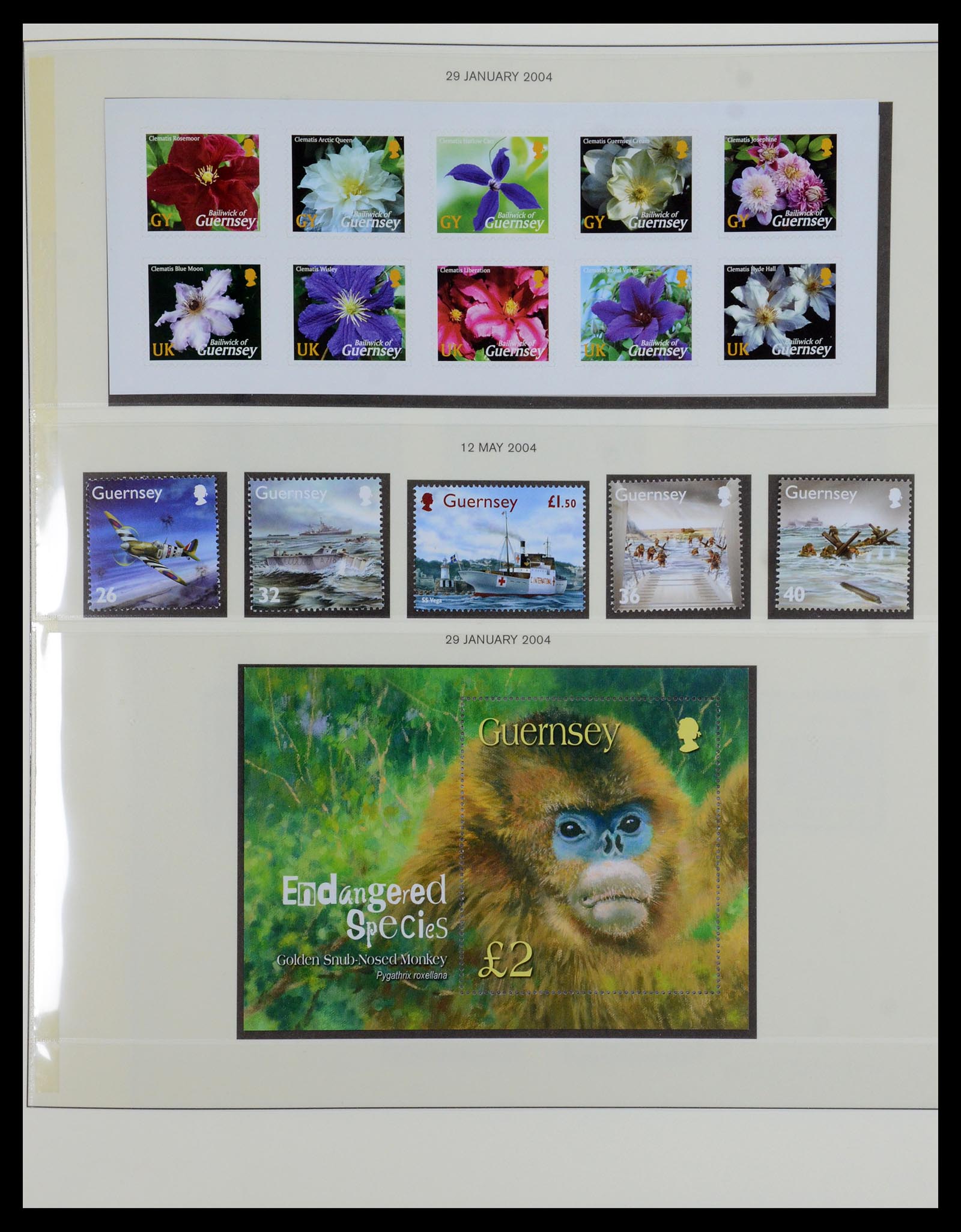 35873 183 - Postzegelverzameling 35873 Guernsey 1941-2005.